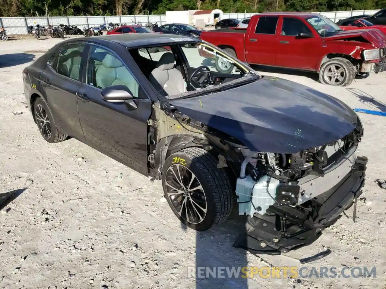 9 Photograph of a damaged car 4T1B11HK2KU196807 TOYOTA CAMRY 2019