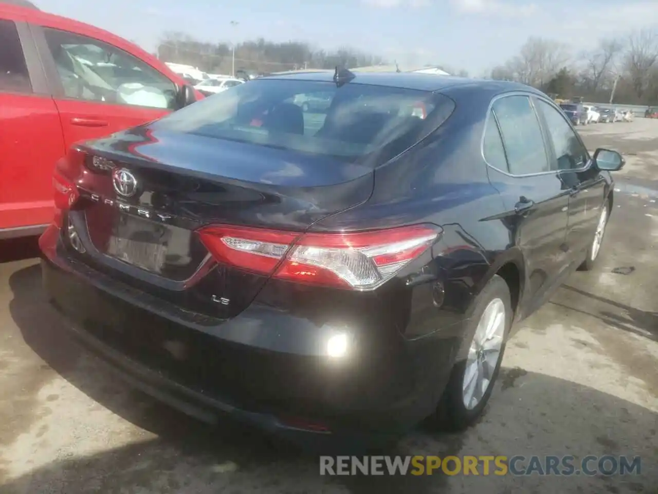 4 Photograph of a damaged car 4T1B11HK2KU196919 TOYOTA CAMRY 2019