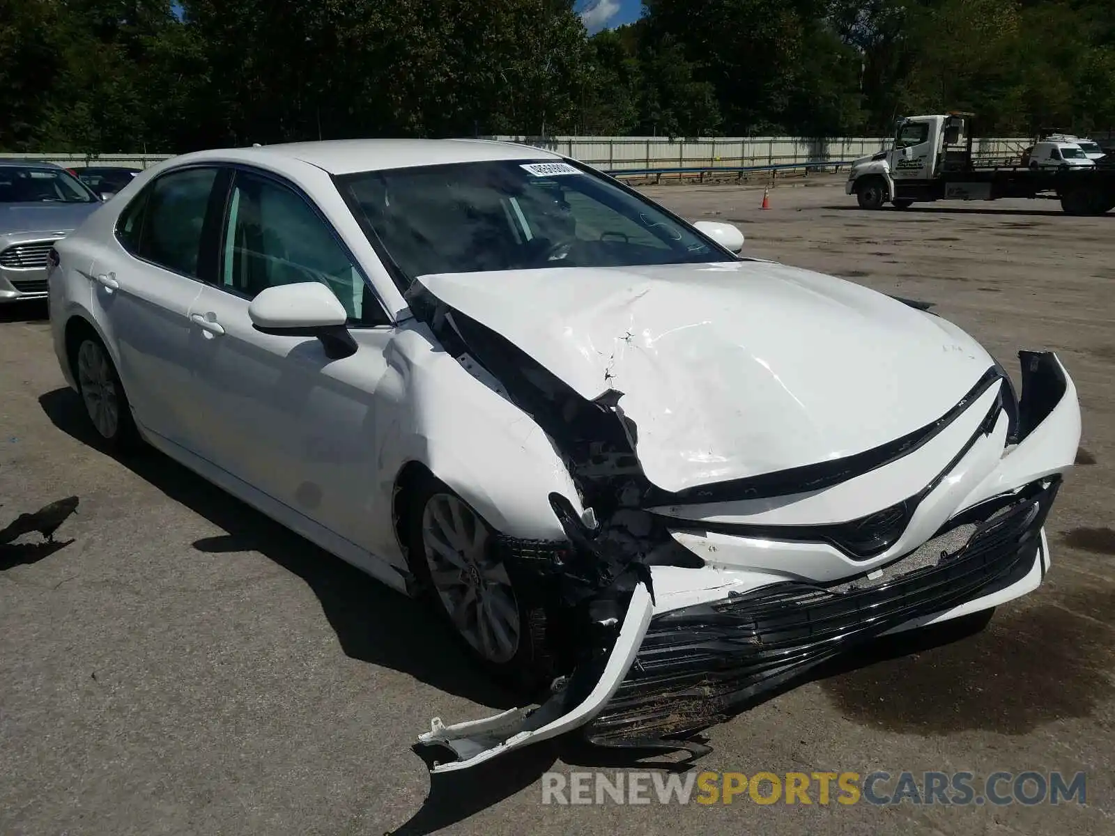 1 Photograph of a damaged car 4T1B11HK2KU197620 TOYOTA CAMRY 2019