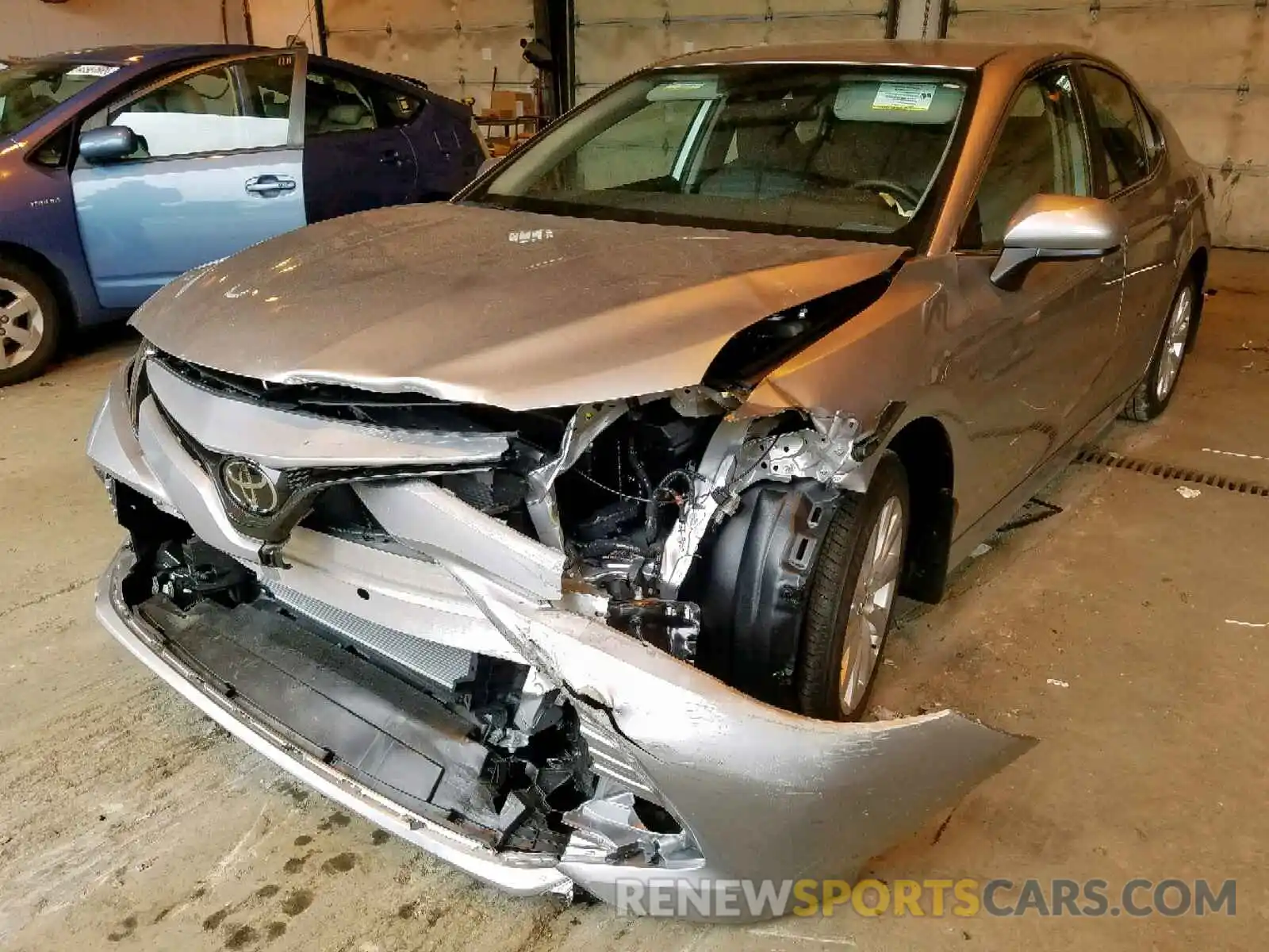 2 Photograph of a damaged car 4T1B11HK2KU198136 TOYOTA CAMRY 2019