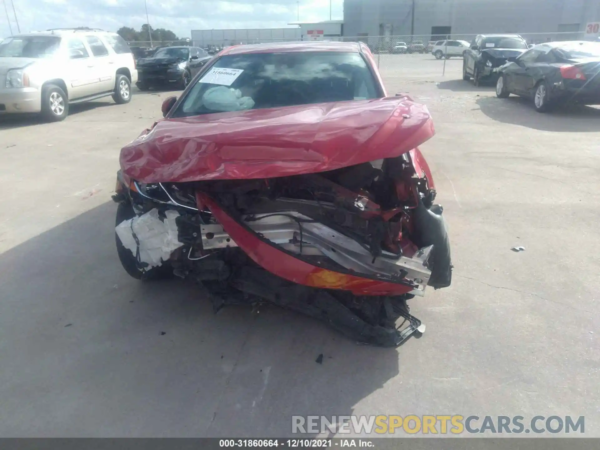 6 Photograph of a damaged car 4T1B11HK2KU198394 TOYOTA CAMRY 2019