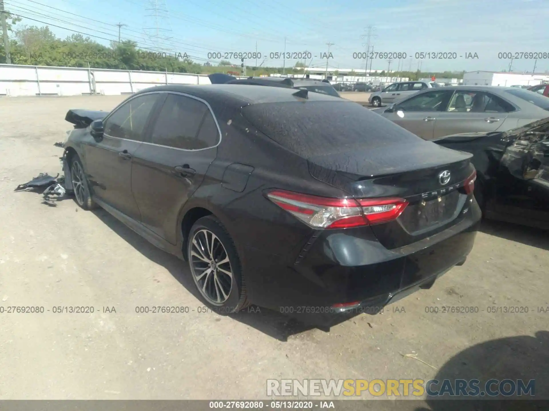 3 Photograph of a damaged car 4T1B11HK2KU200001 TOYOTA CAMRY 2019