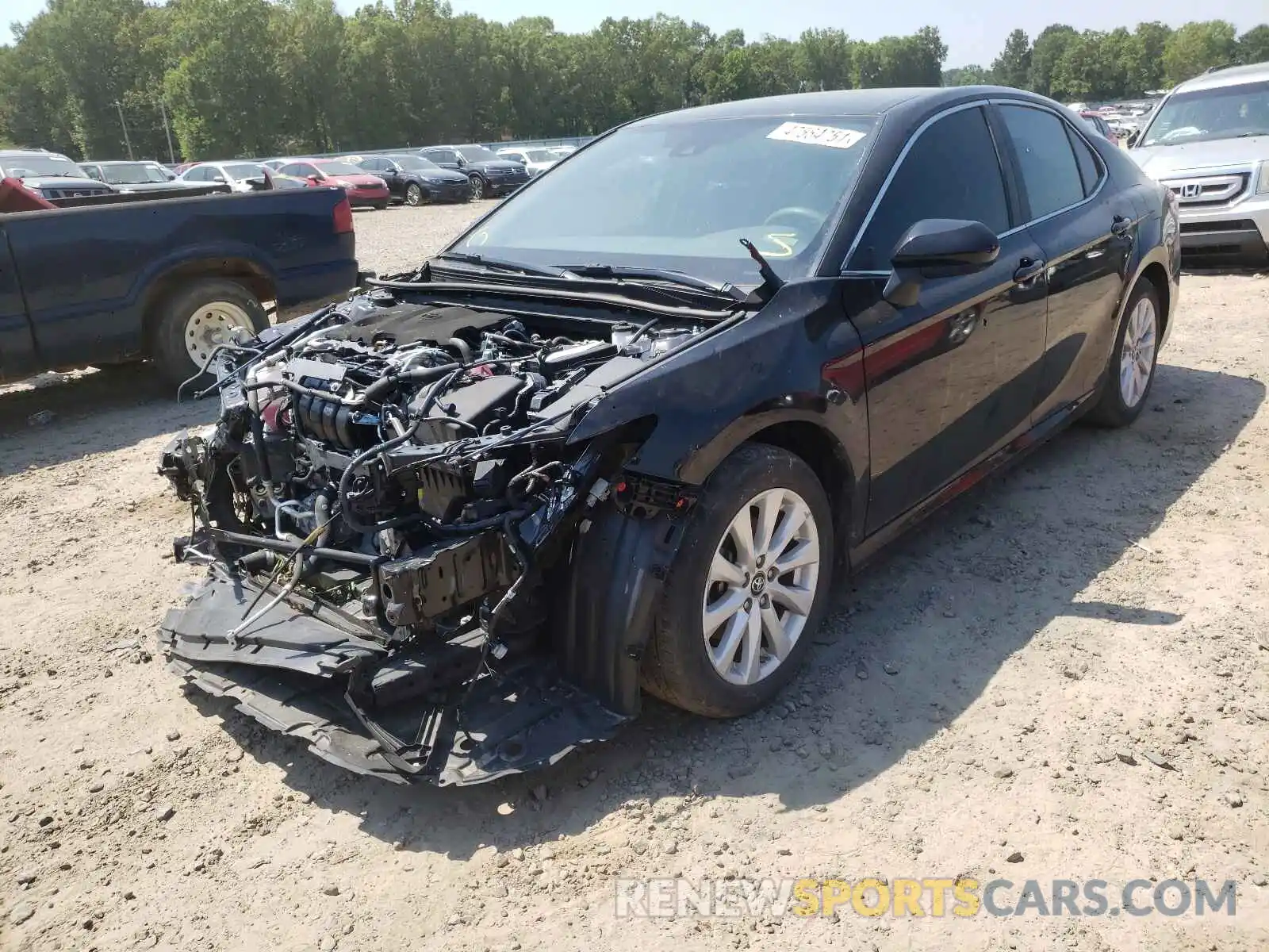 2 Photograph of a damaged car 4T1B11HK2KU200094 TOYOTA CAMRY 2019