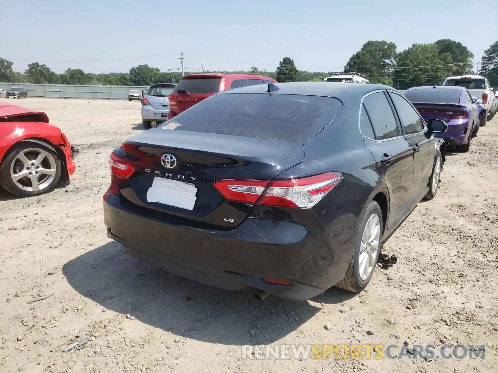 4 Photograph of a damaged car 4T1B11HK2KU200094 TOYOTA CAMRY 2019