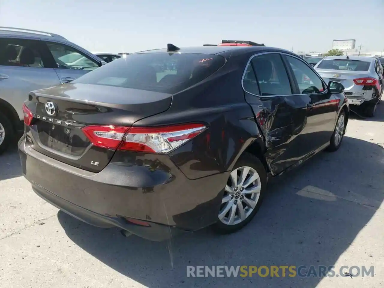 4 Photograph of a damaged car 4T1B11HK2KU200838 TOYOTA CAMRY 2019