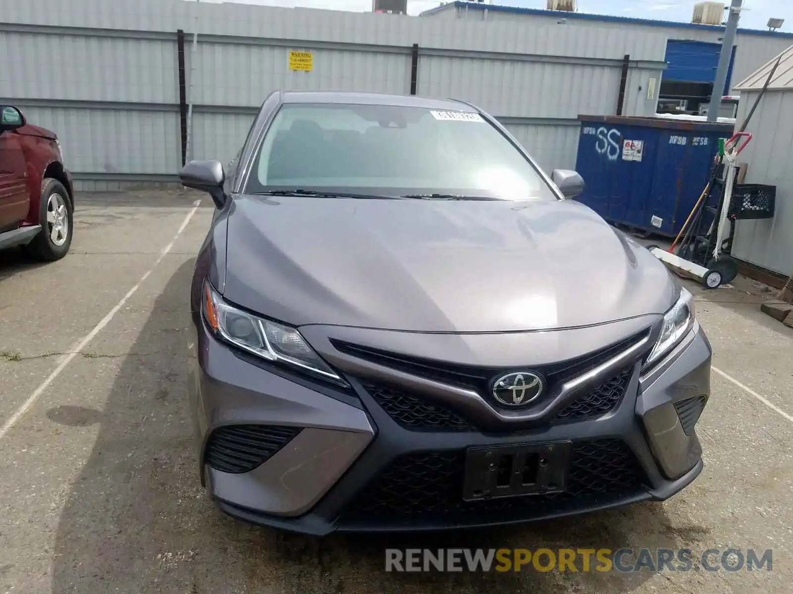 9 Photograph of a damaged car 4T1B11HK2KU201178 TOYOTA CAMRY 2019