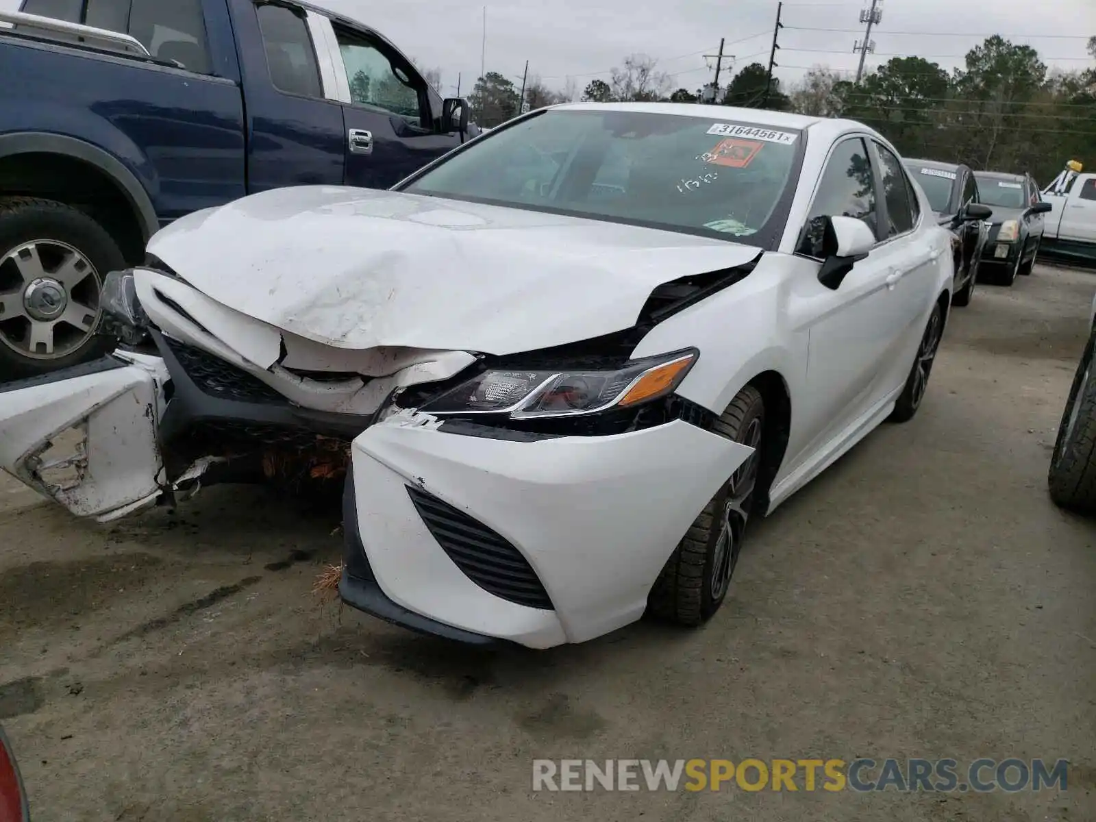 2 Photograph of a damaged car 4T1B11HK2KU202332 TOYOTA CAMRY 2019