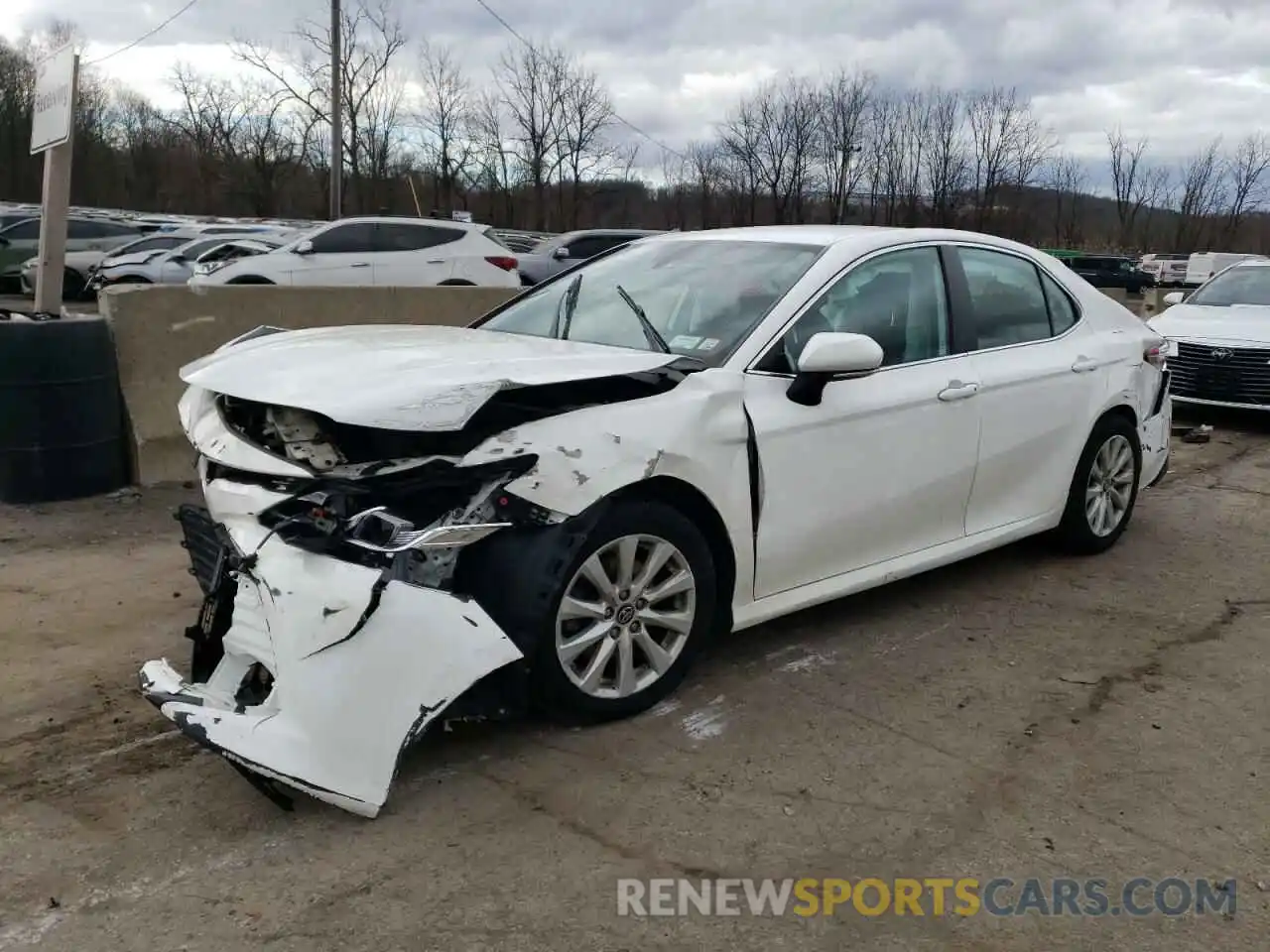 1 Photograph of a damaged car 4T1B11HK2KU204453 TOYOTA CAMRY 2019