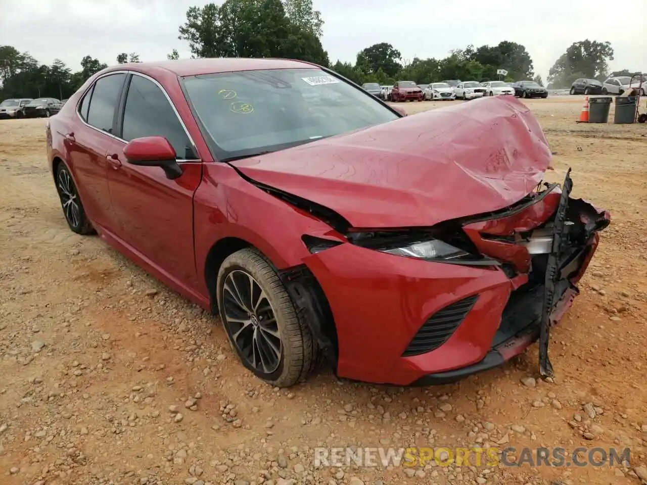 1 Photograph of a damaged car 4T1B11HK2KU204467 TOYOTA CAMRY 2019