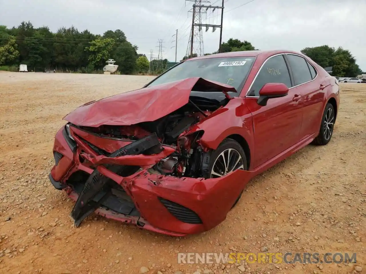 2 Photograph of a damaged car 4T1B11HK2KU204467 TOYOTA CAMRY 2019