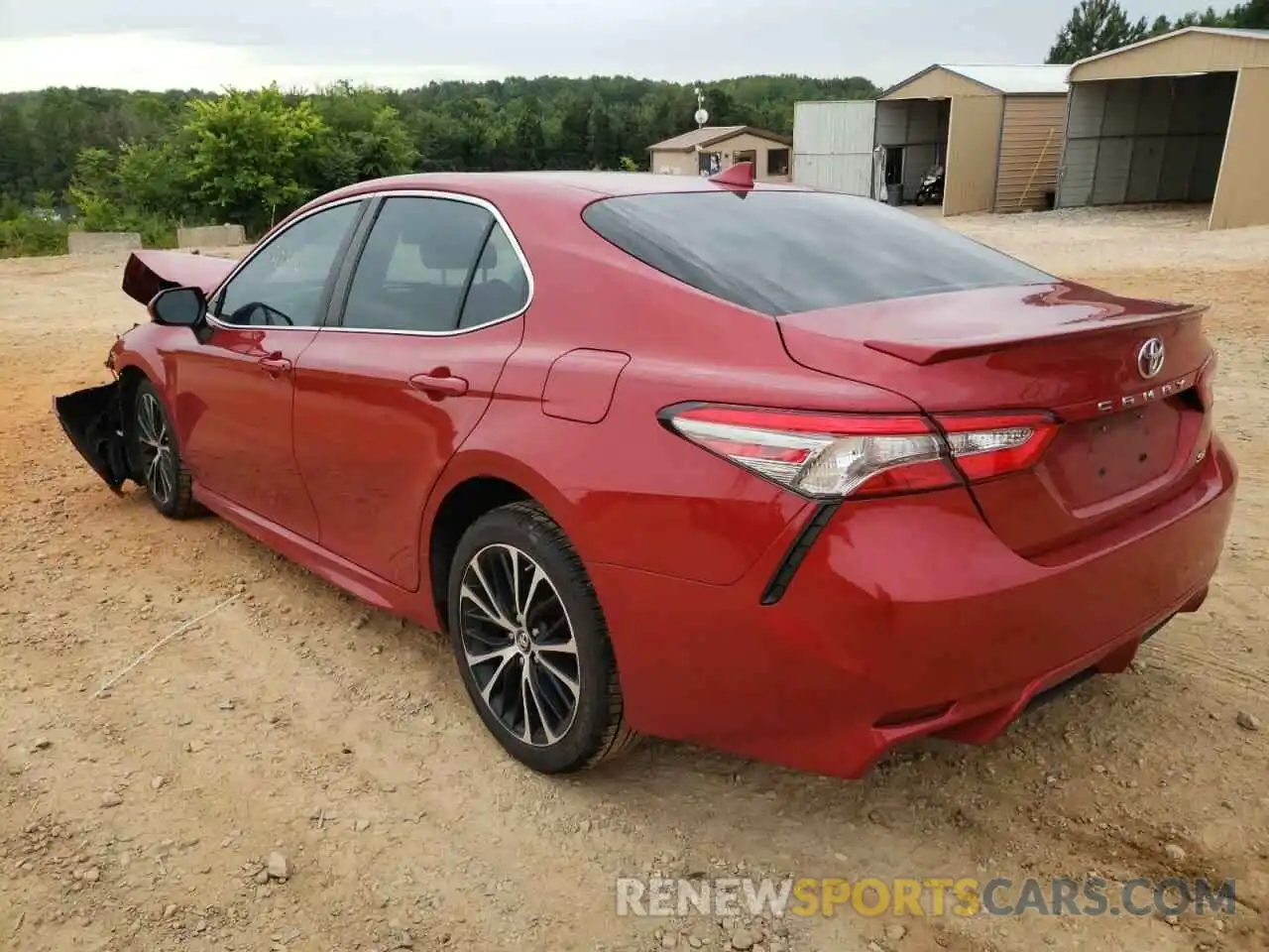 3 Photograph of a damaged car 4T1B11HK2KU204467 TOYOTA CAMRY 2019