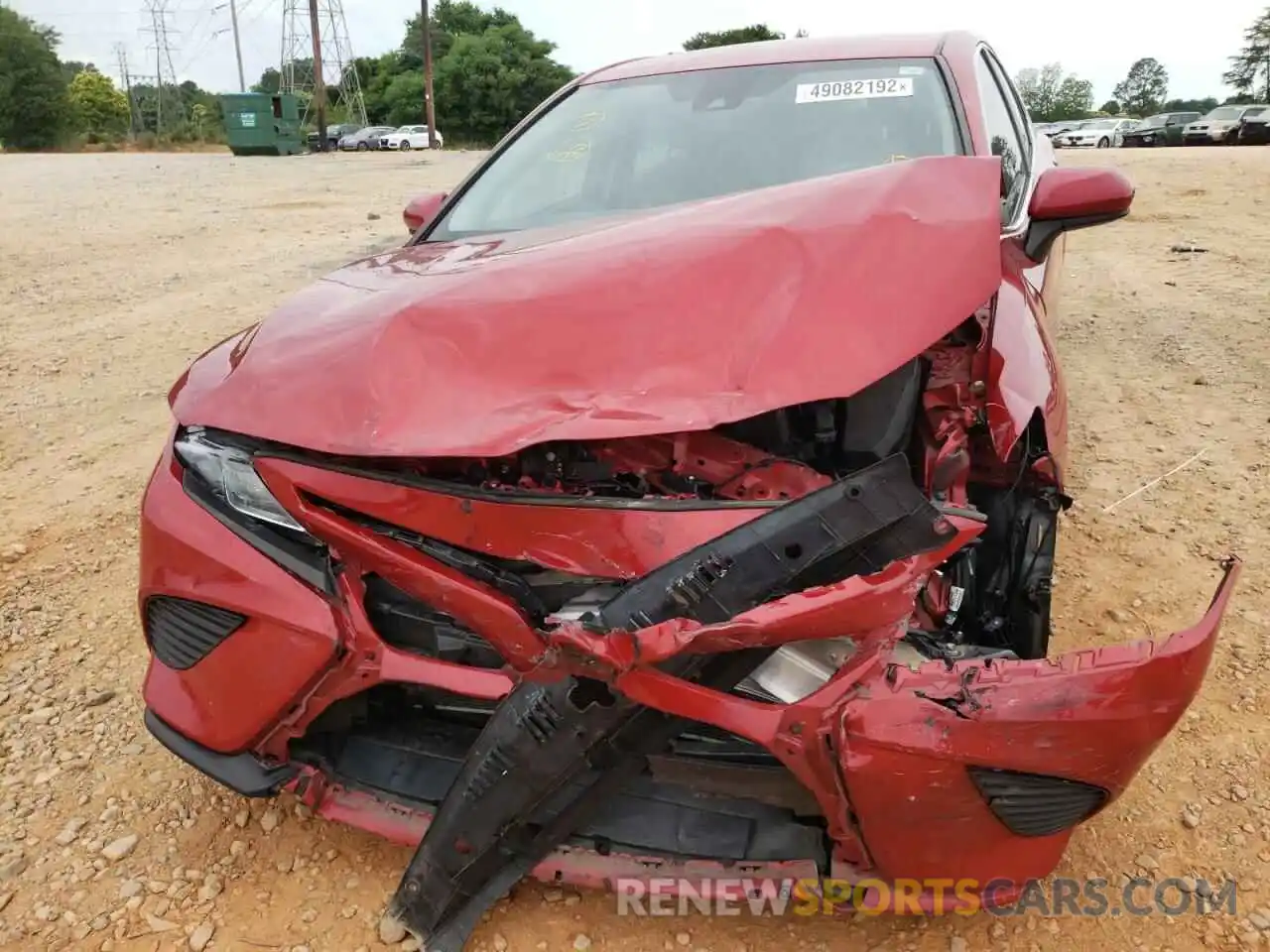 9 Photograph of a damaged car 4T1B11HK2KU204467 TOYOTA CAMRY 2019