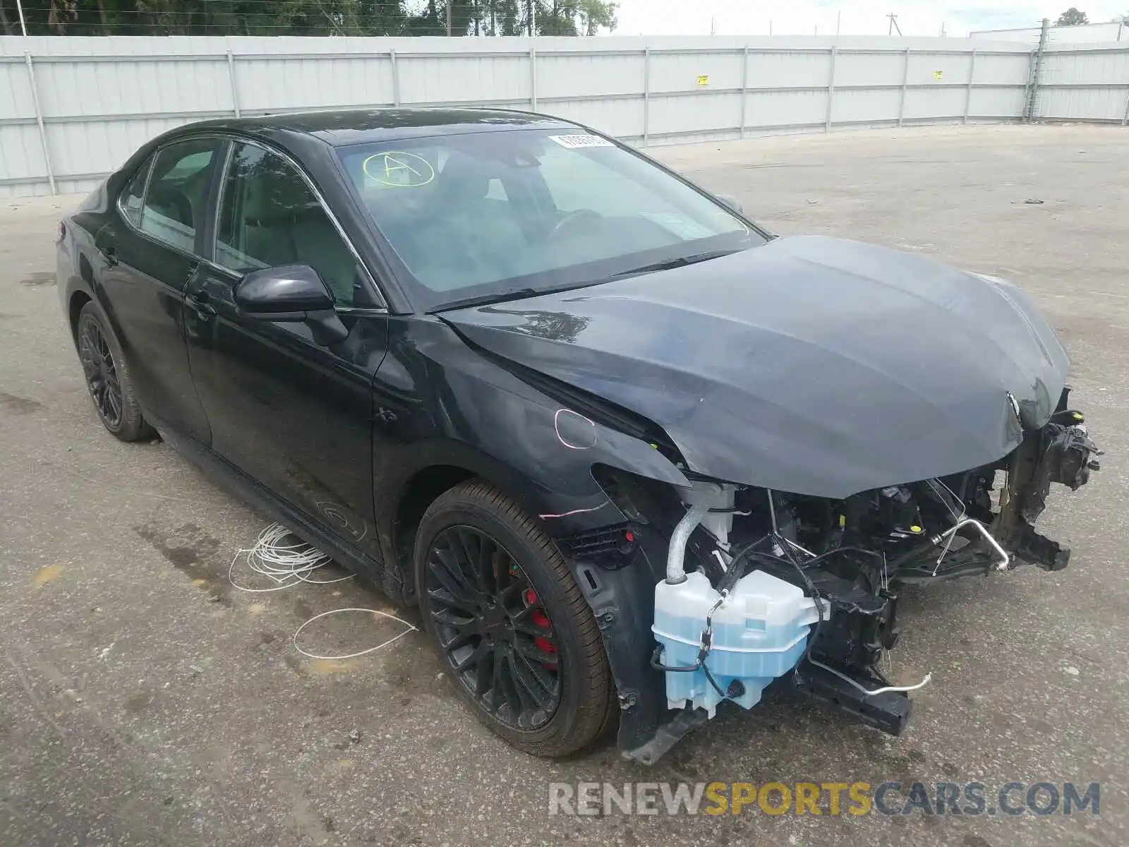 1 Photograph of a damaged car 4T1B11HK2KU206977 TOYOTA CAMRY 2019