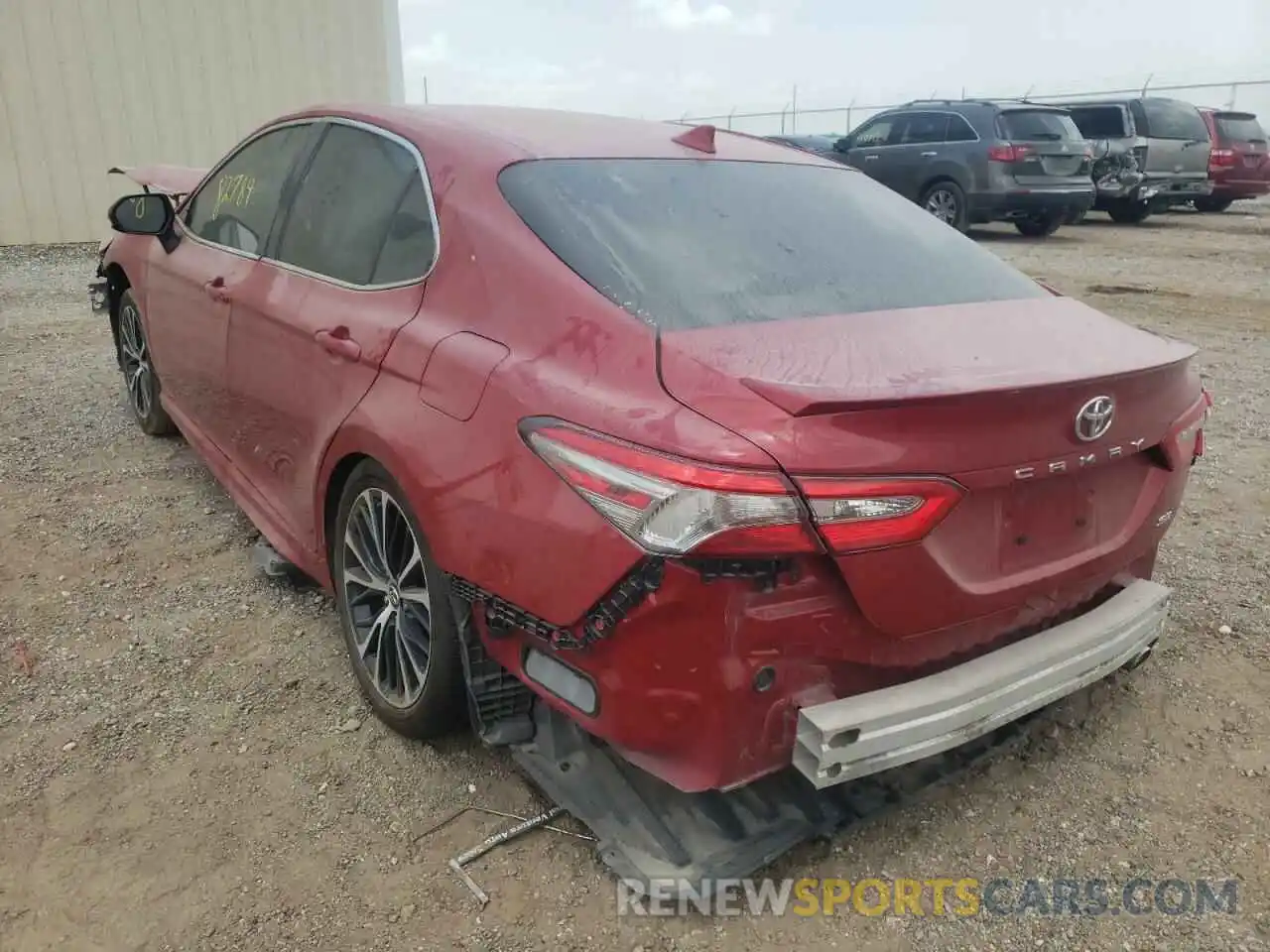 3 Photograph of a damaged car 4T1B11HK2KU207434 TOYOTA CAMRY 2019