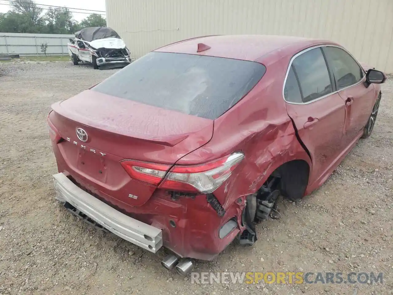 4 Photograph of a damaged car 4T1B11HK2KU207434 TOYOTA CAMRY 2019