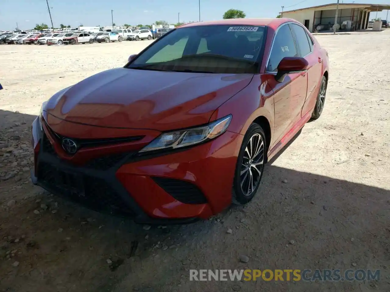 2 Photograph of a damaged car 4T1B11HK2KU208311 TOYOTA CAMRY 2019