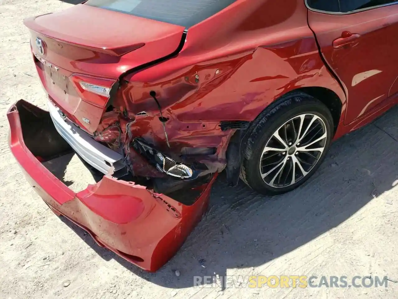 9 Photograph of a damaged car 4T1B11HK2KU208311 TOYOTA CAMRY 2019