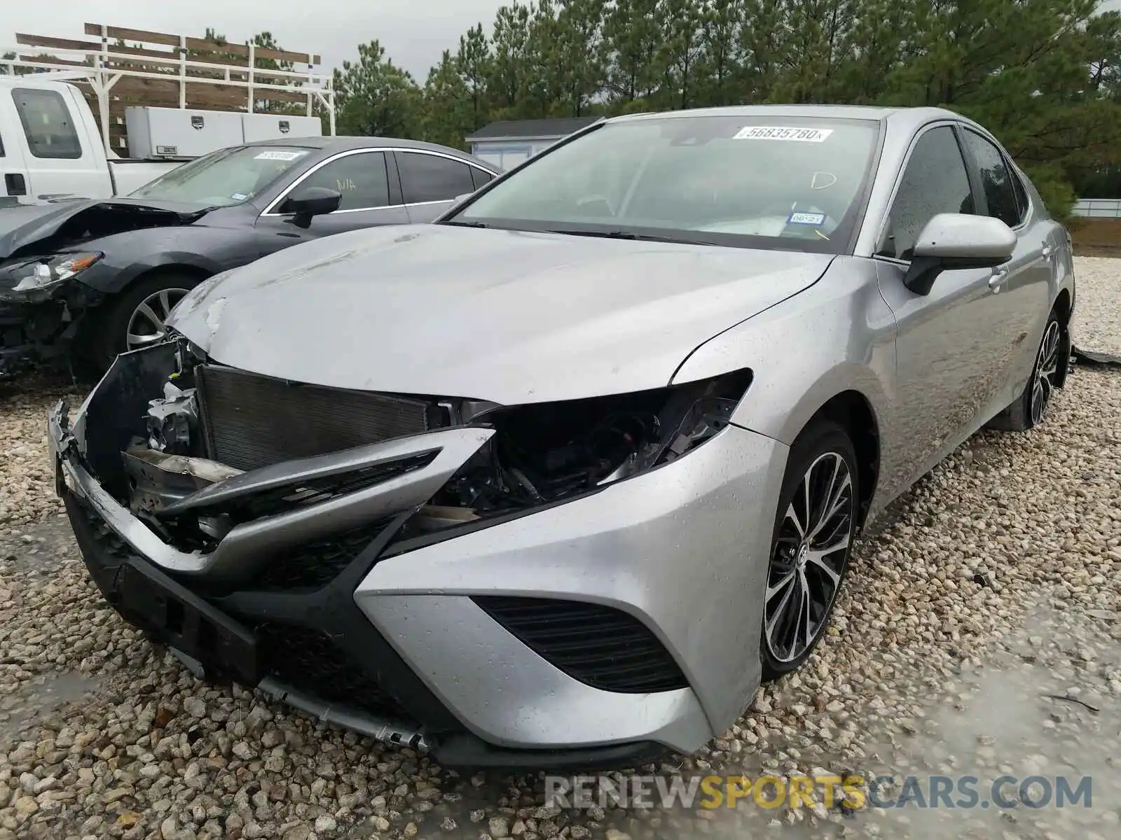 2 Photograph of a damaged car 4T1B11HK2KU208714 TOYOTA CAMRY 2019