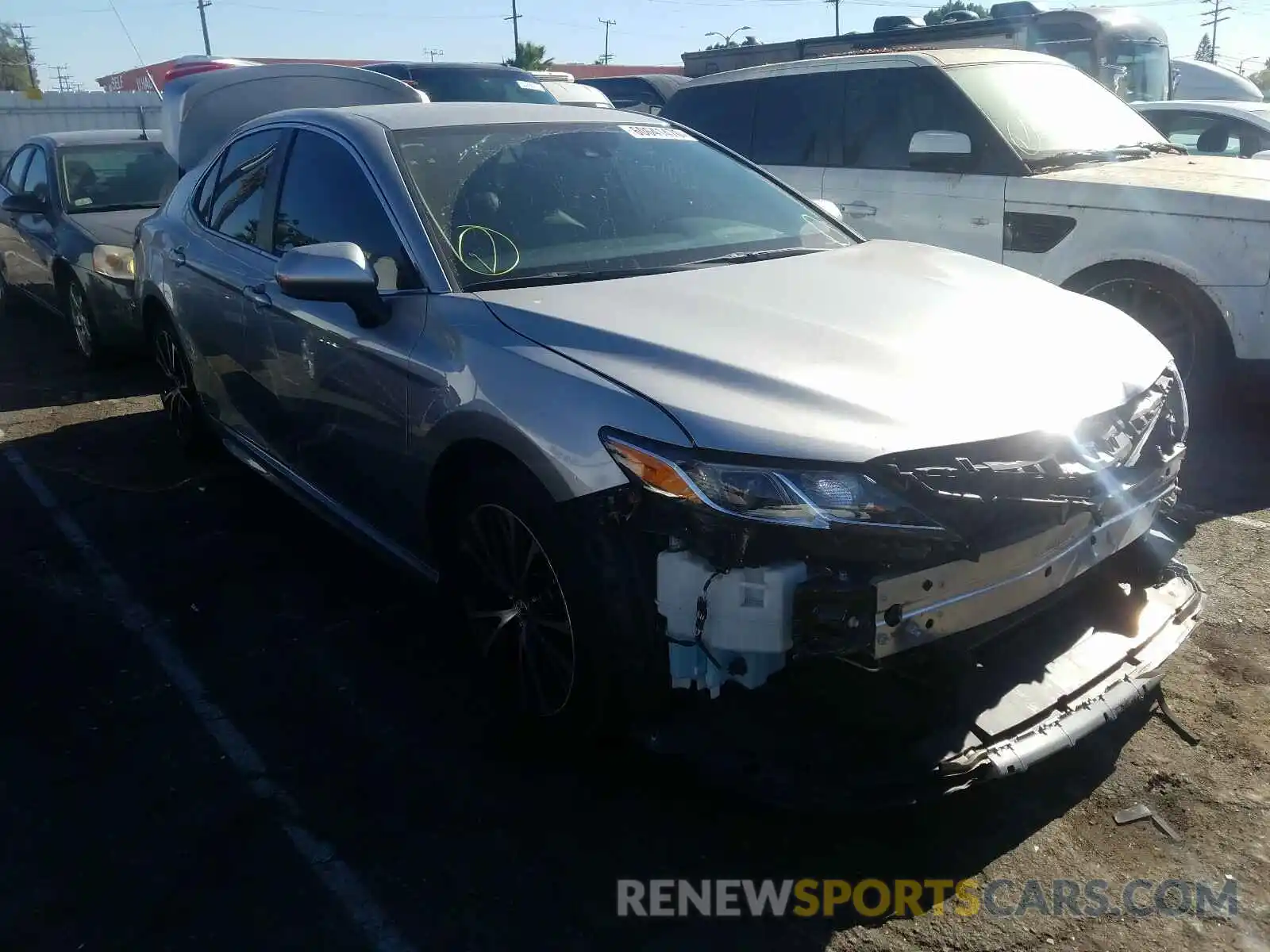 1 Photograph of a damaged car 4T1B11HK2KU210396 TOYOTA CAMRY 2019