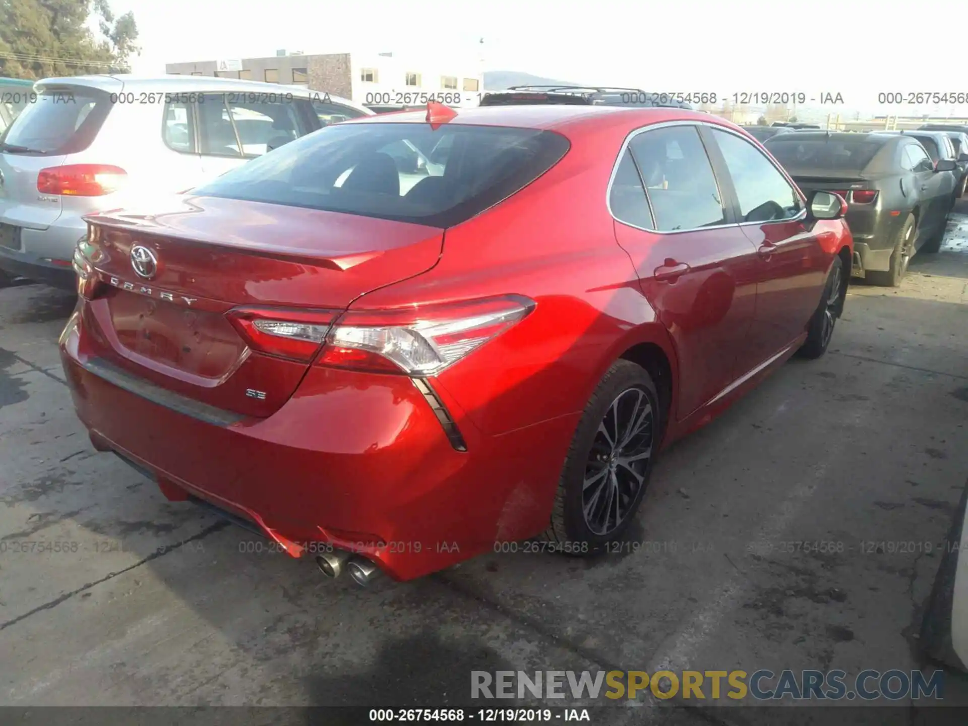 4 Фотография поврежденного автомобиля 4T1B11HK2KU210799 TOYOTA CAMRY 2019