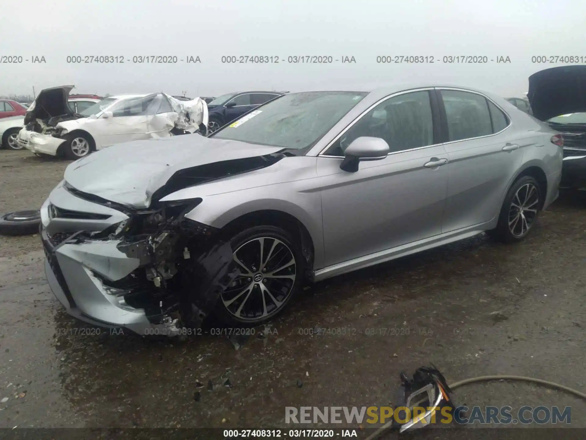 2 Photograph of a damaged car 4T1B11HK2KU210804 TOYOTA CAMRY 2019