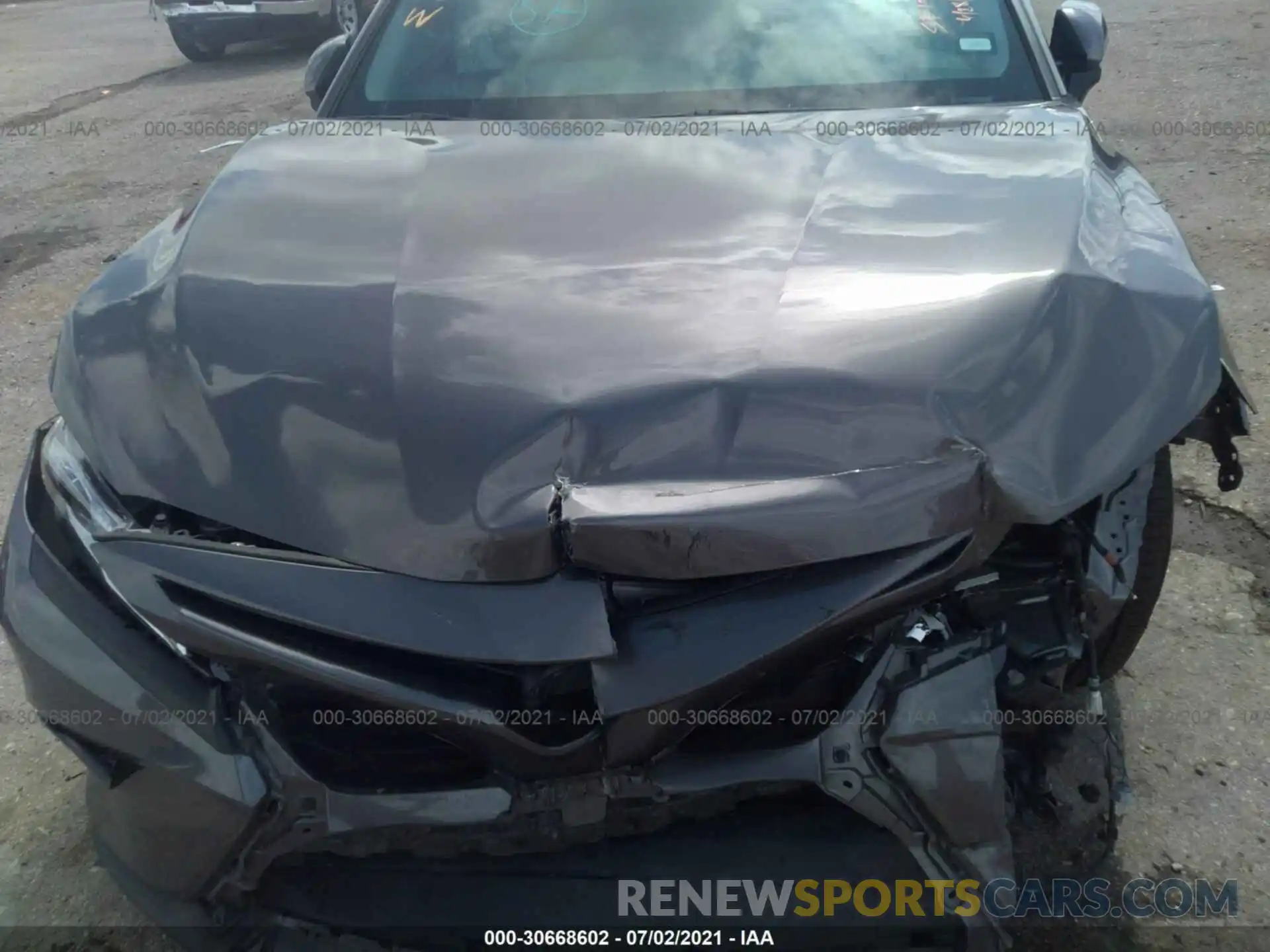 6 Photograph of a damaged car 4T1B11HK2KU213427 TOYOTA CAMRY 2019