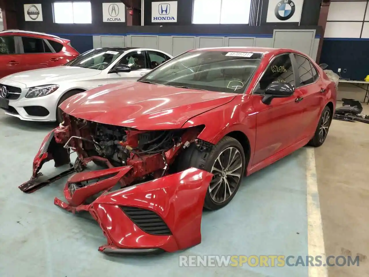 2 Photograph of a damaged car 4T1B11HK2KU213797 TOYOTA CAMRY 2019