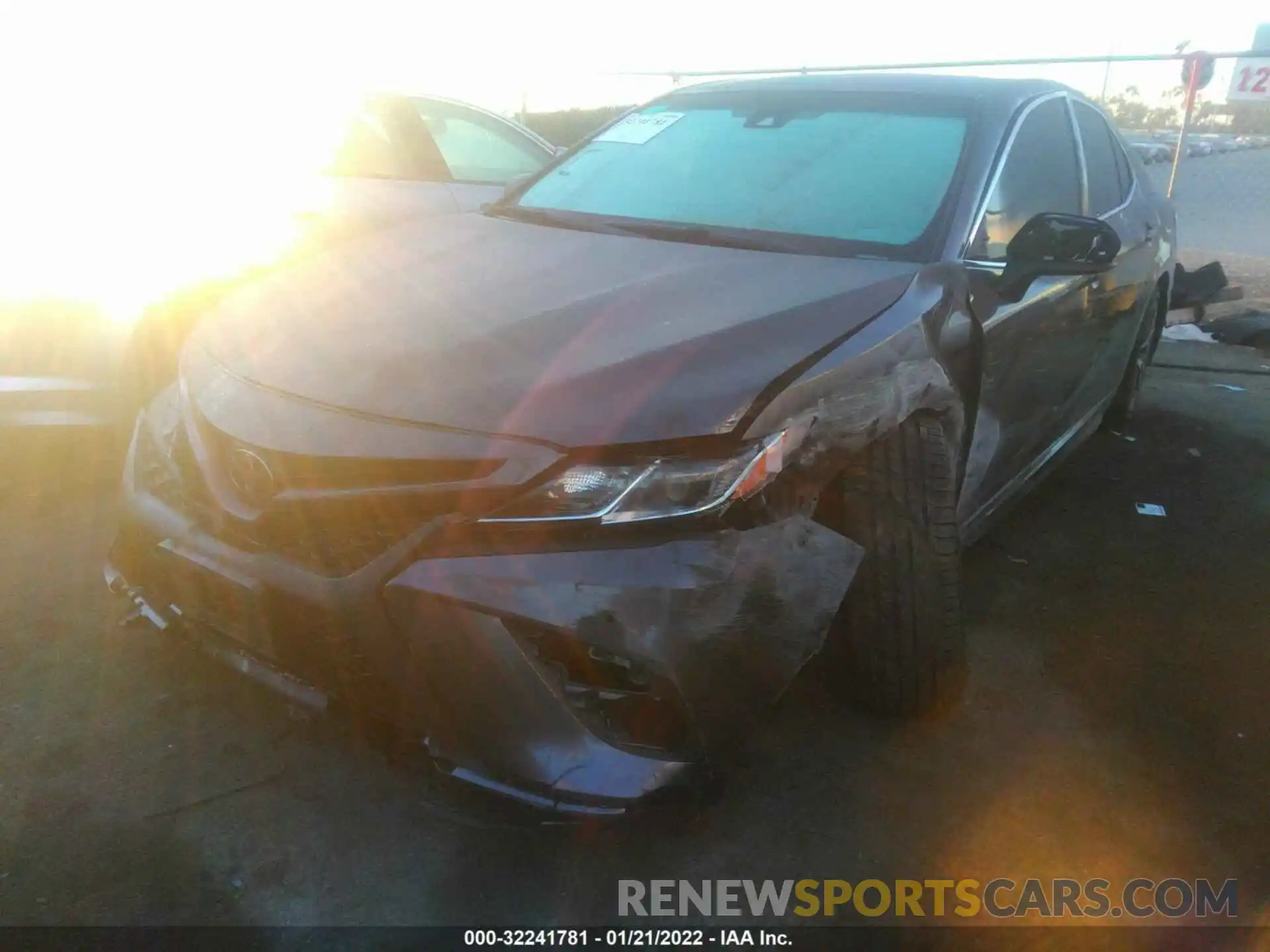 2 Photograph of a damaged car 4T1B11HK2KU214013 TOYOTA CAMRY 2019