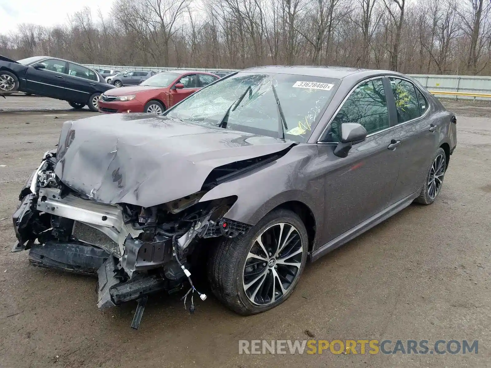 2 Photograph of a damaged car 4T1B11HK2KU214707 TOYOTA CAMRY 2019