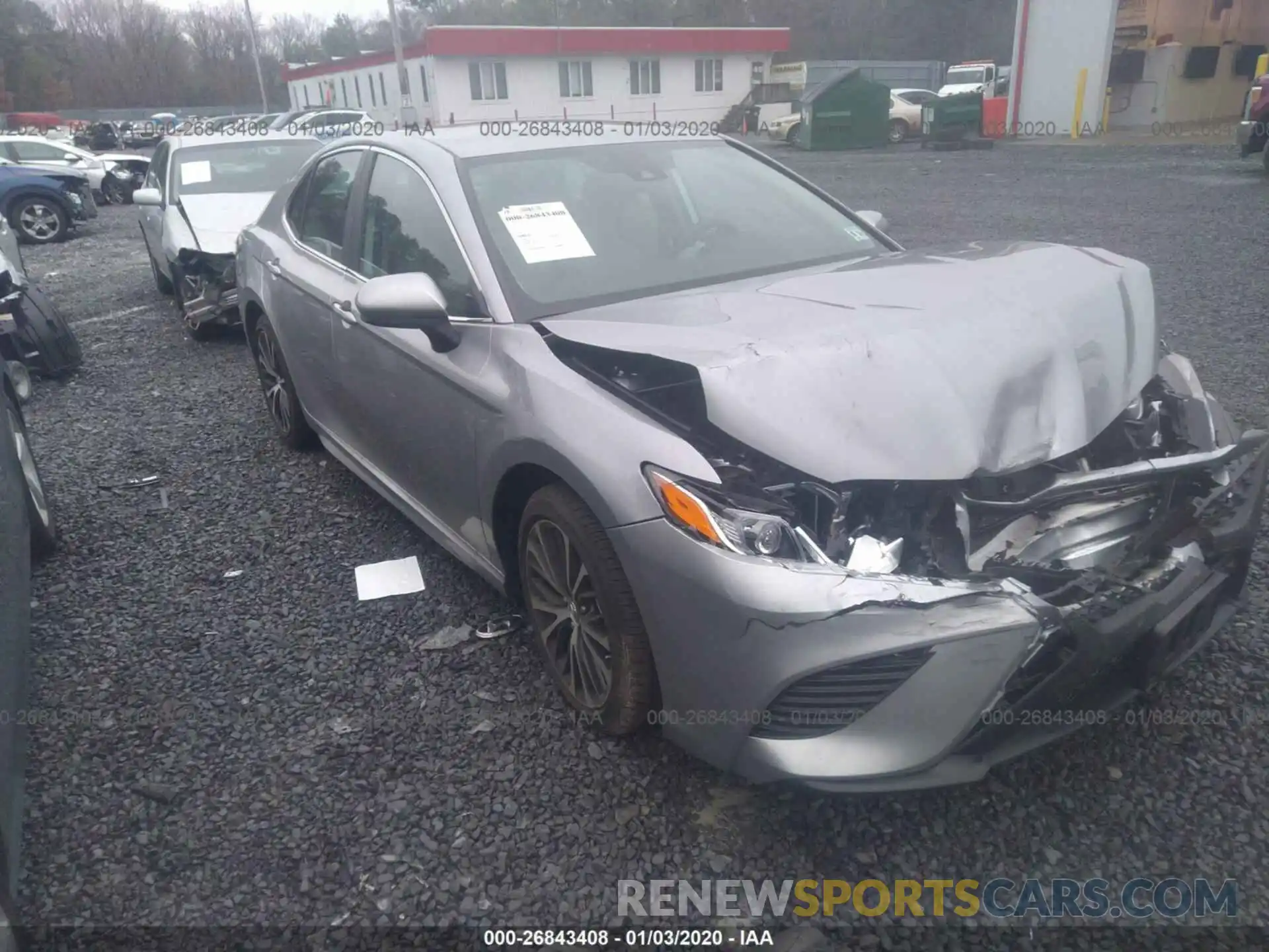 1 Photograph of a damaged car 4T1B11HK2KU214920 TOYOTA CAMRY 2019