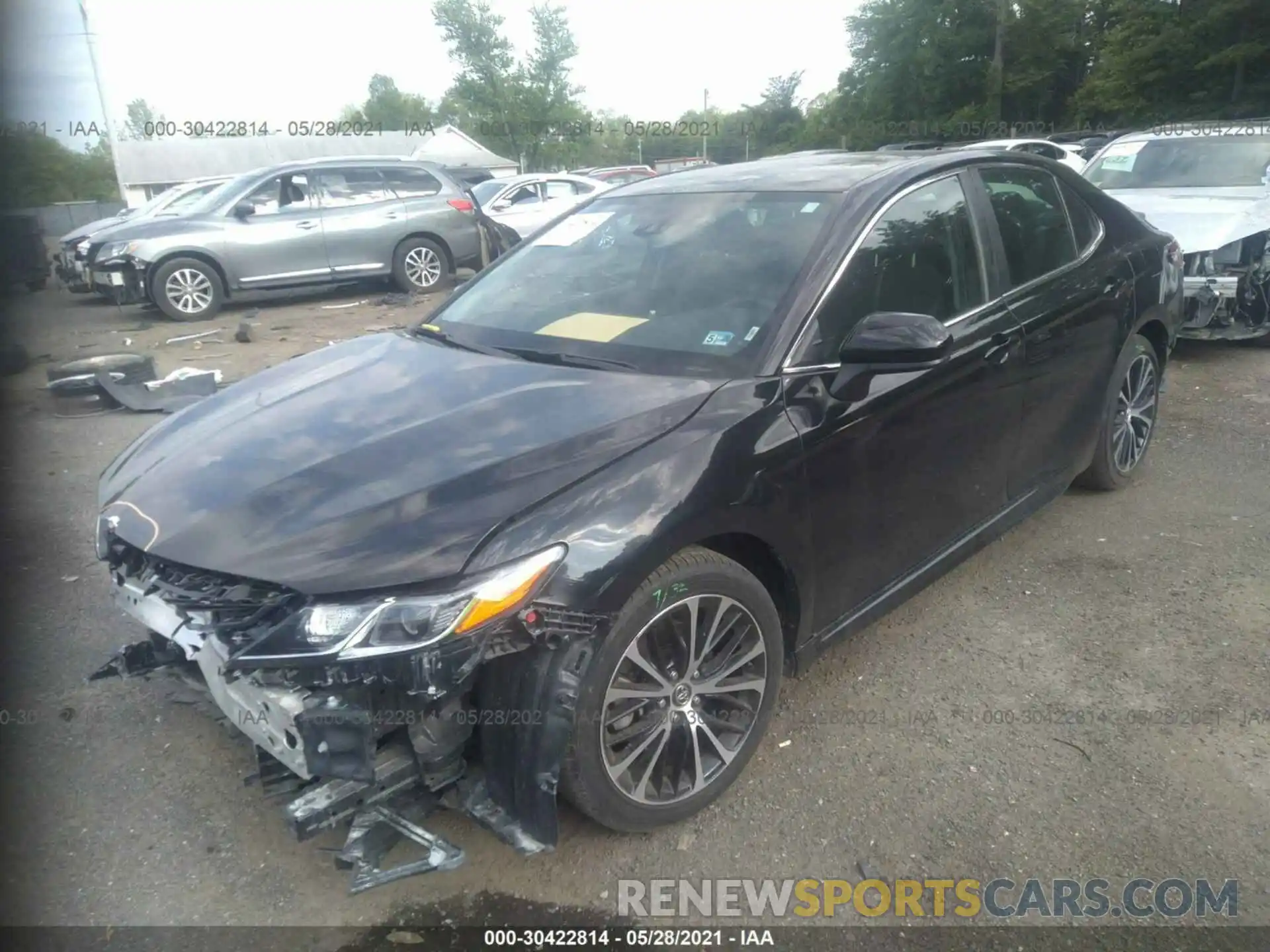 2 Photograph of a damaged car 4T1B11HK2KU215744 TOYOTA CAMRY 2019