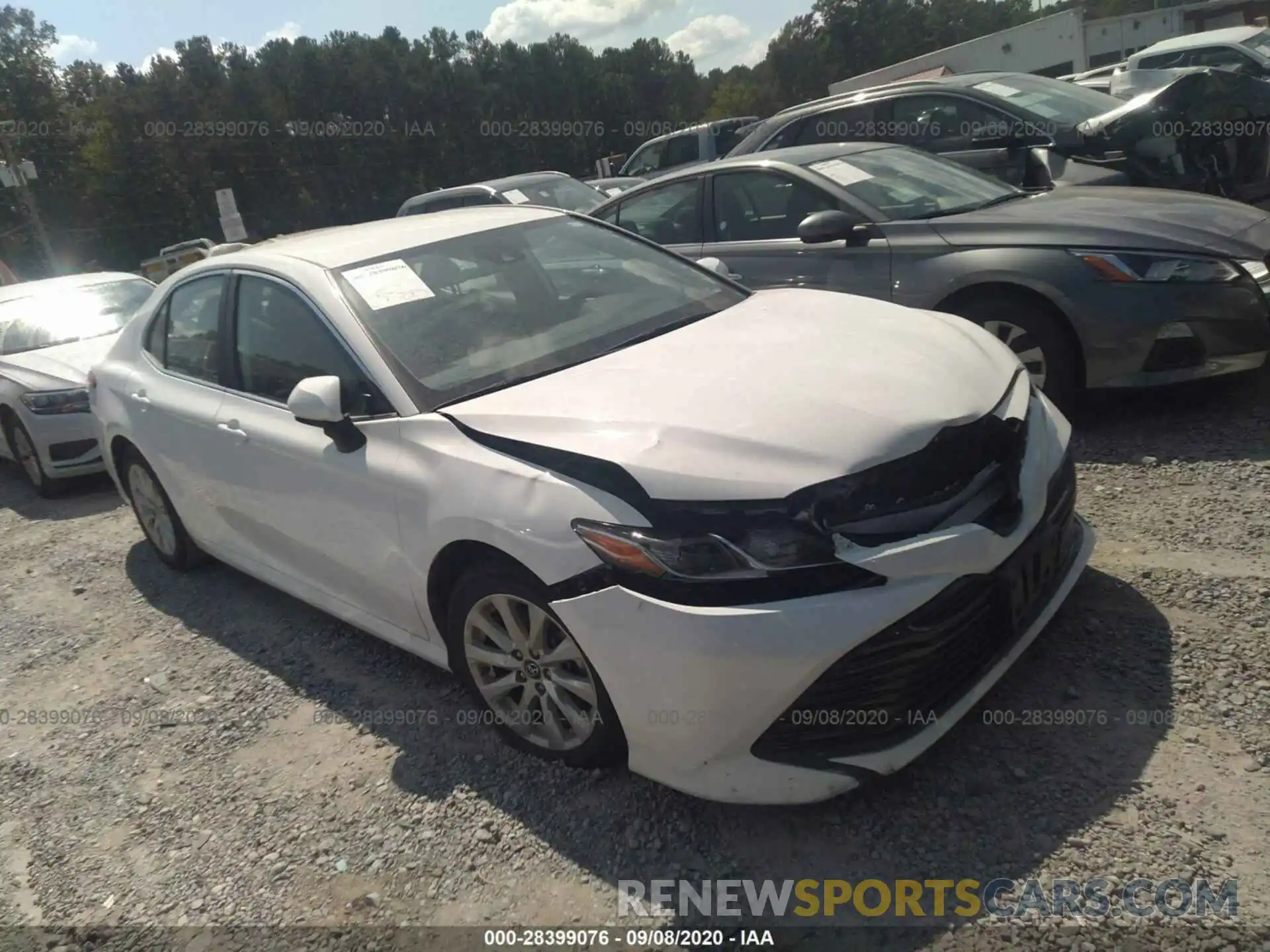 1 Photograph of a damaged car 4T1B11HK2KU216179 TOYOTA CAMRY 2019