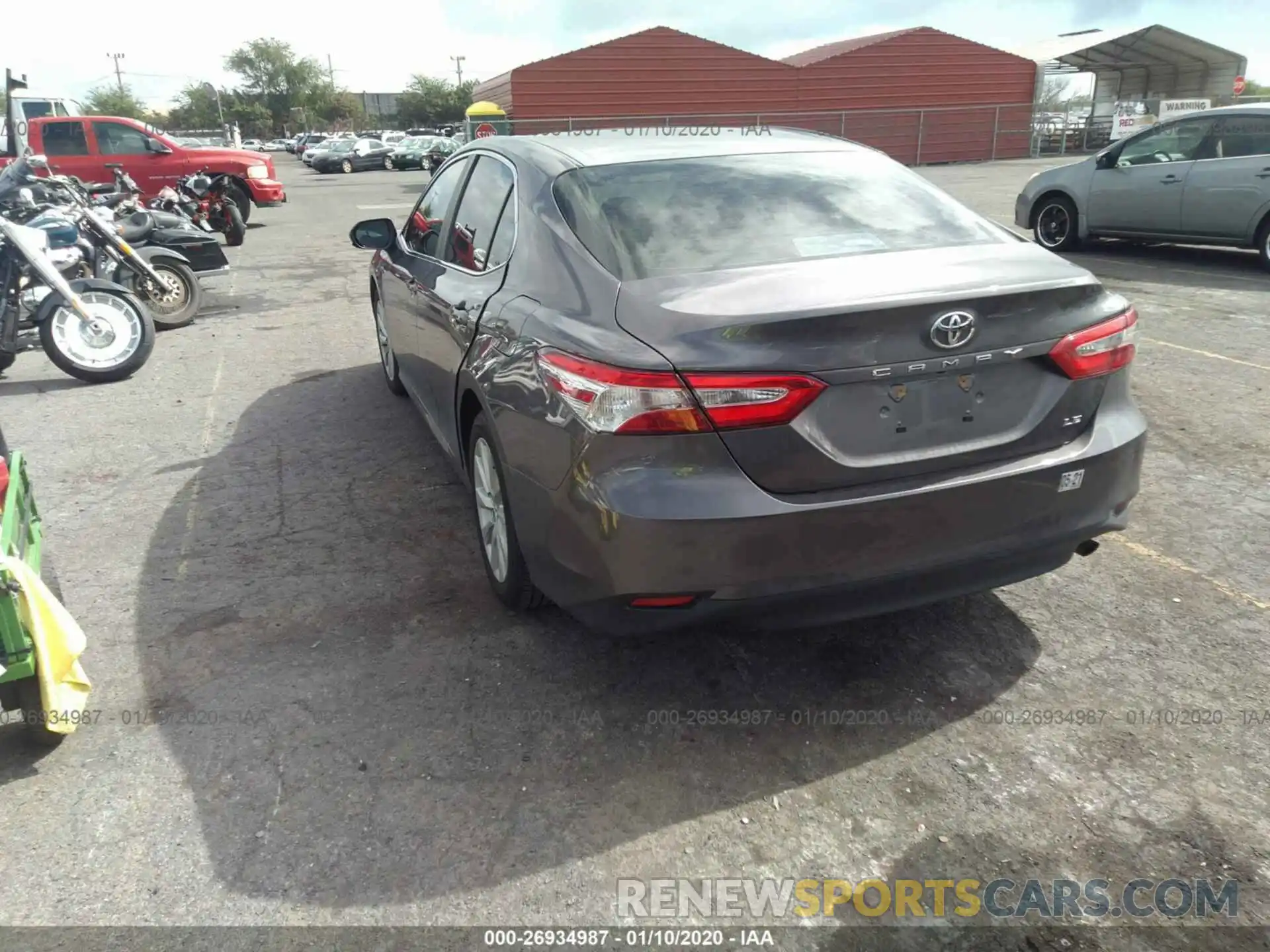 3 Photograph of a damaged car 4T1B11HK2KU217753 TOYOTA CAMRY 2019