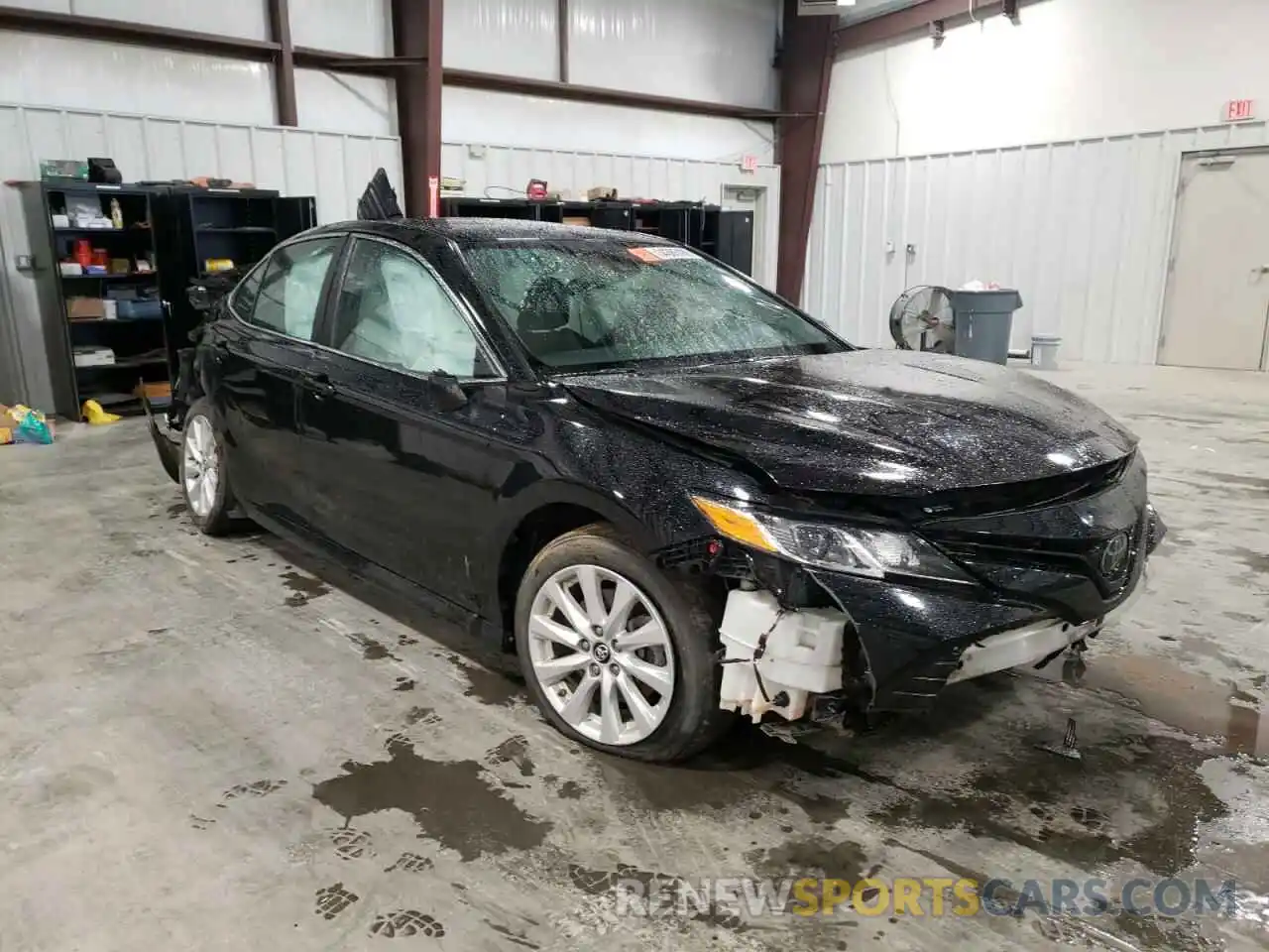 1 Photograph of a damaged car 4T1B11HK2KU218630 TOYOTA CAMRY 2019