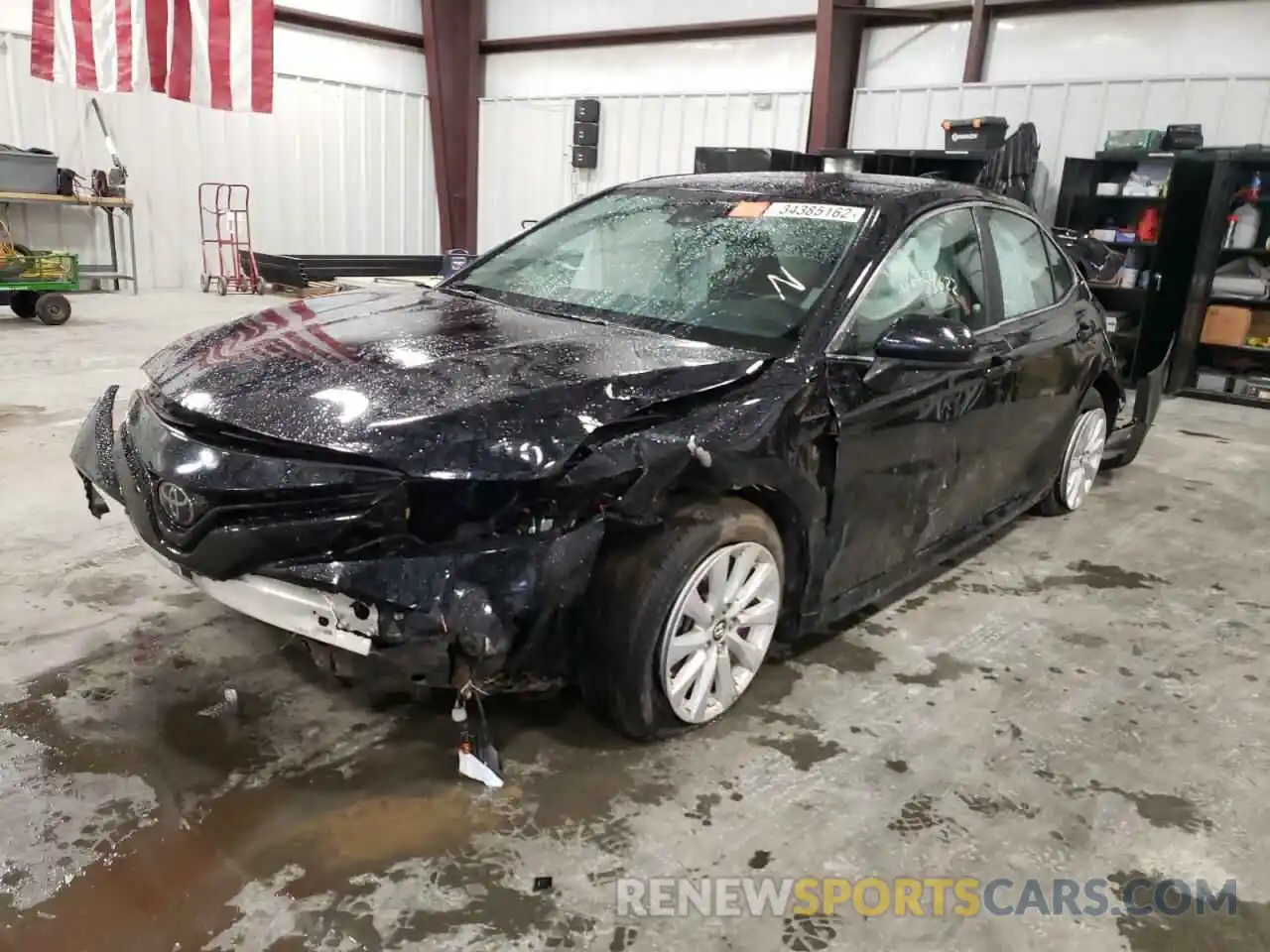 2 Photograph of a damaged car 4T1B11HK2KU218630 TOYOTA CAMRY 2019