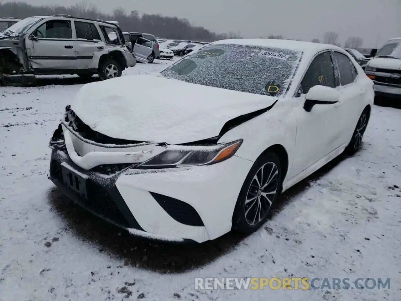 2 Photograph of a damaged car 4T1B11HK2KU220541 TOYOTA CAMRY 2019