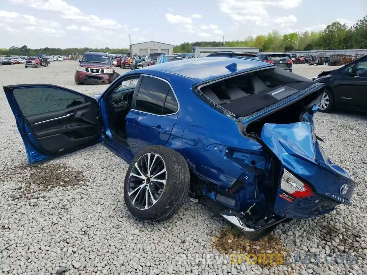 3 Photograph of a damaged car 4T1B11HK2KU221348 TOYOTA CAMRY 2019