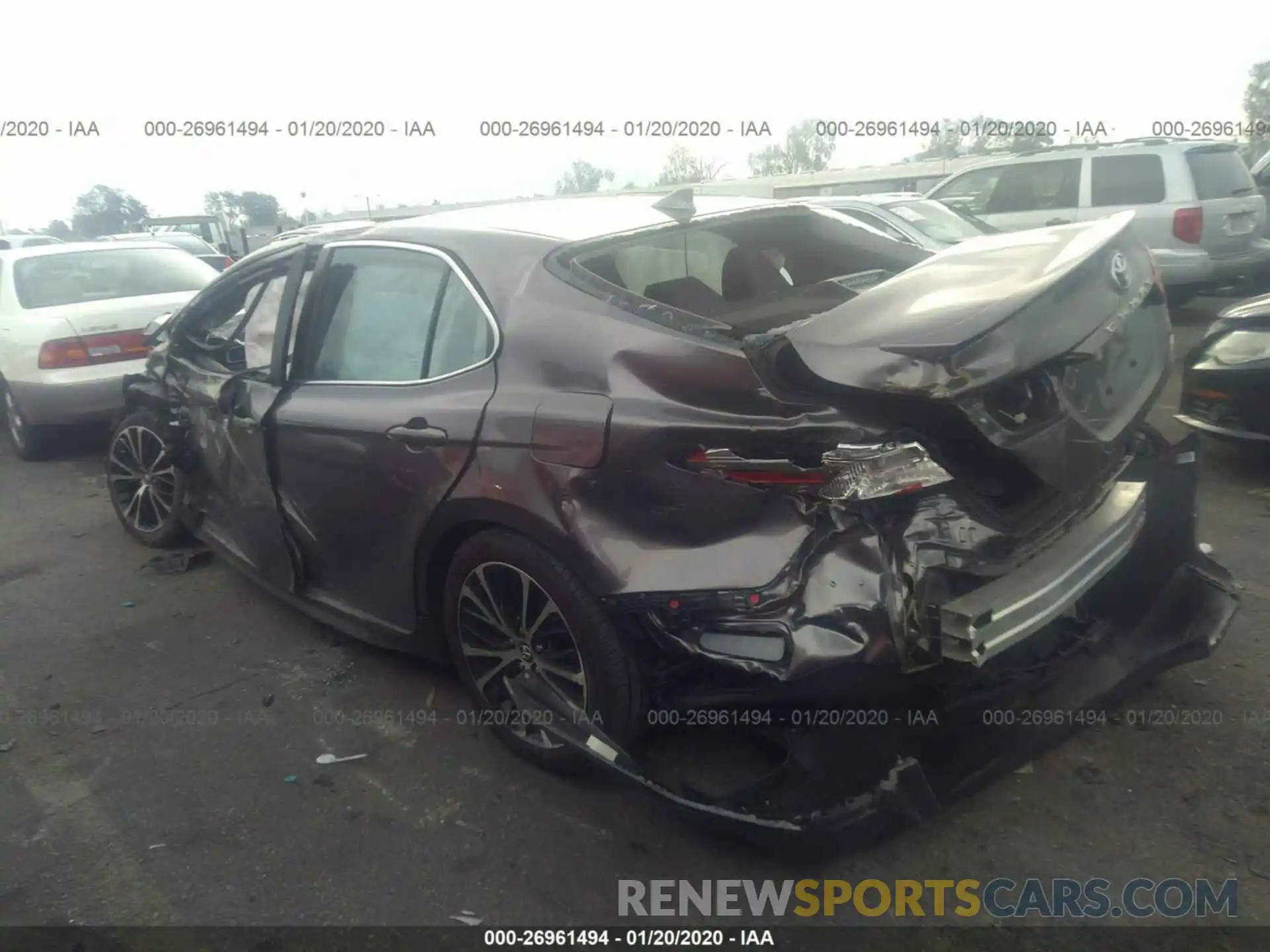 3 Photograph of a damaged car 4T1B11HK2KU222130 TOYOTA CAMRY 2019