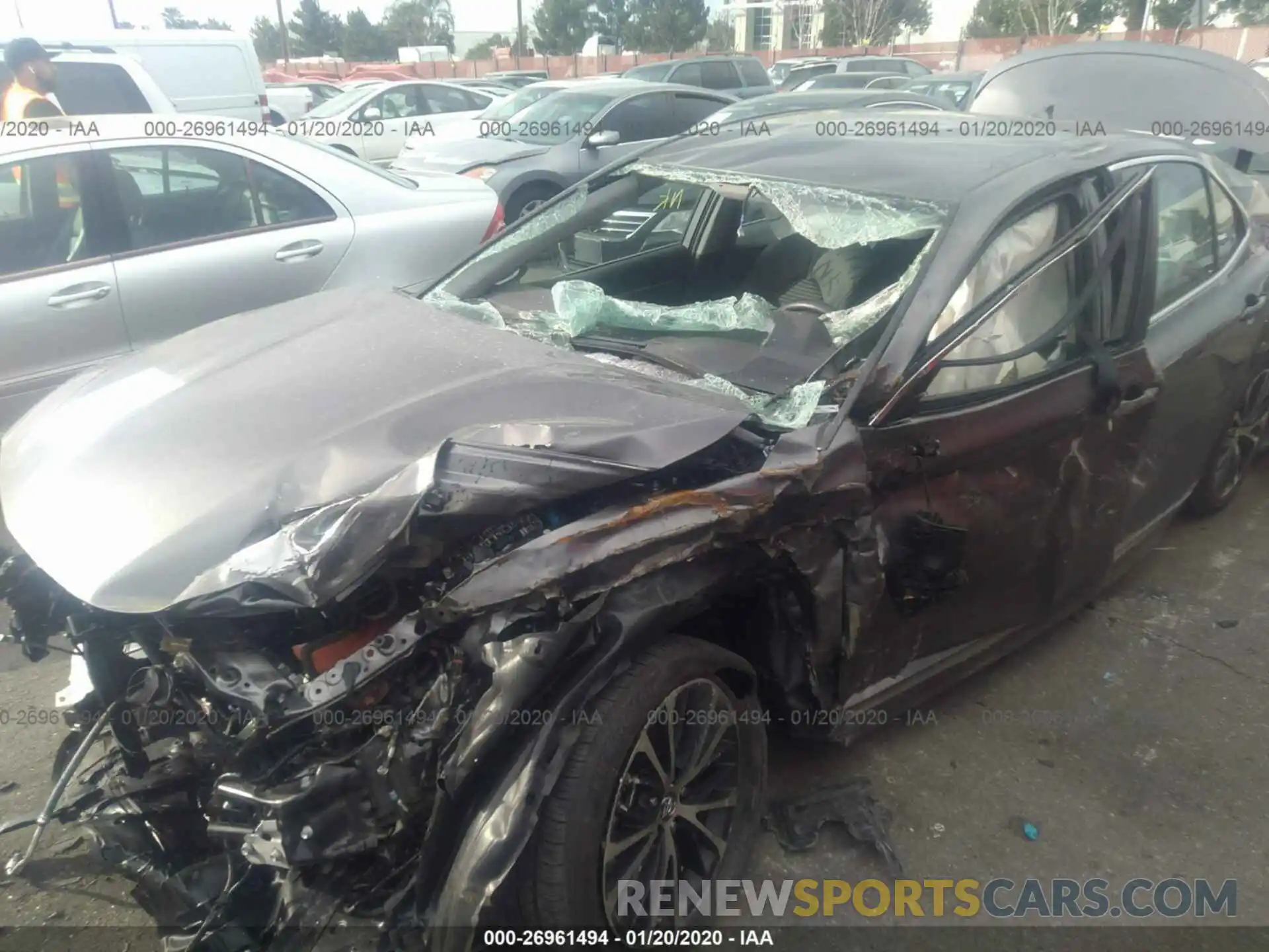 6 Photograph of a damaged car 4T1B11HK2KU222130 TOYOTA CAMRY 2019