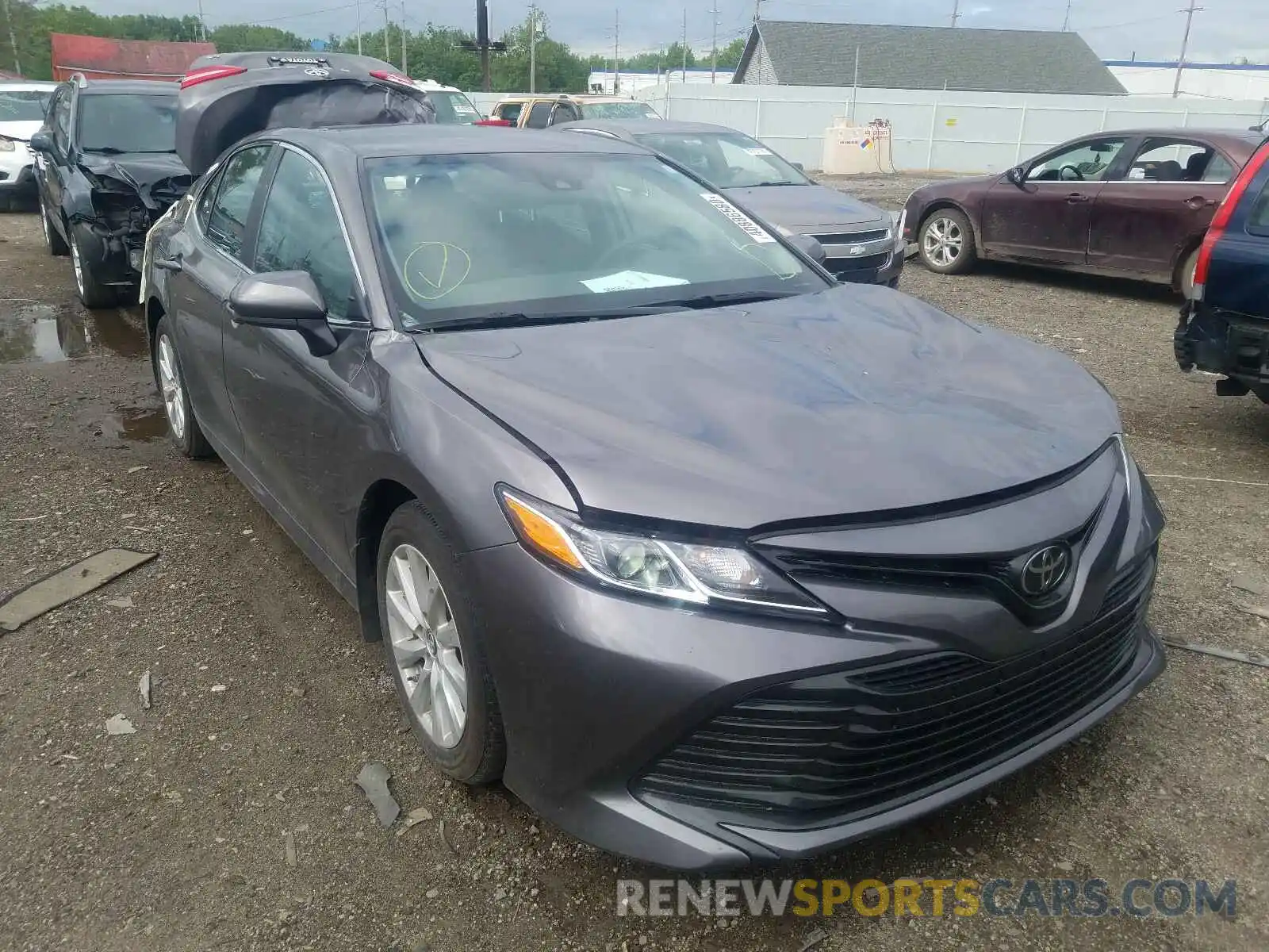 1 Photograph of a damaged car 4T1B11HK2KU222516 TOYOTA CAMRY 2019