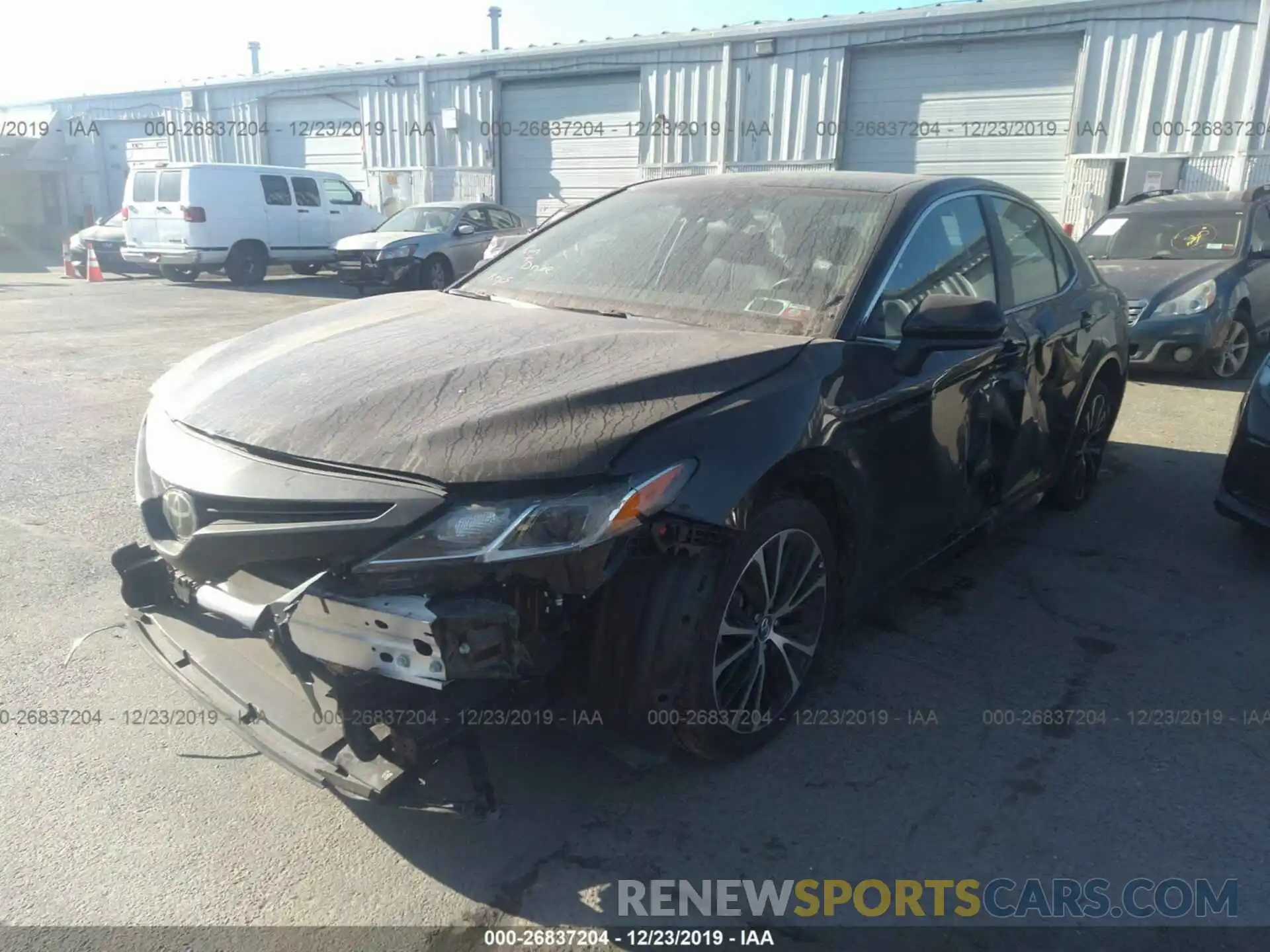 2 Photograph of a damaged car 4T1B11HK2KU223519 TOYOTA CAMRY 2019