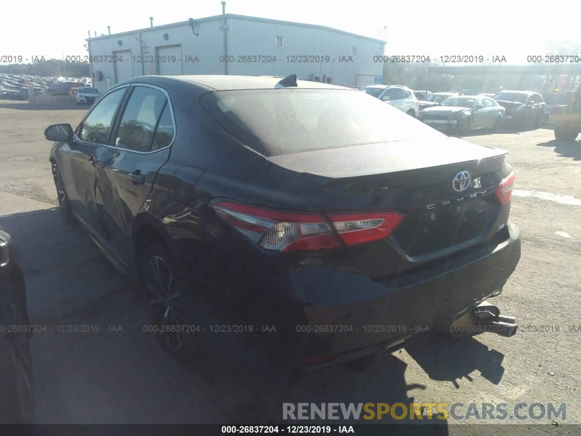 3 Photograph of a damaged car 4T1B11HK2KU223519 TOYOTA CAMRY 2019