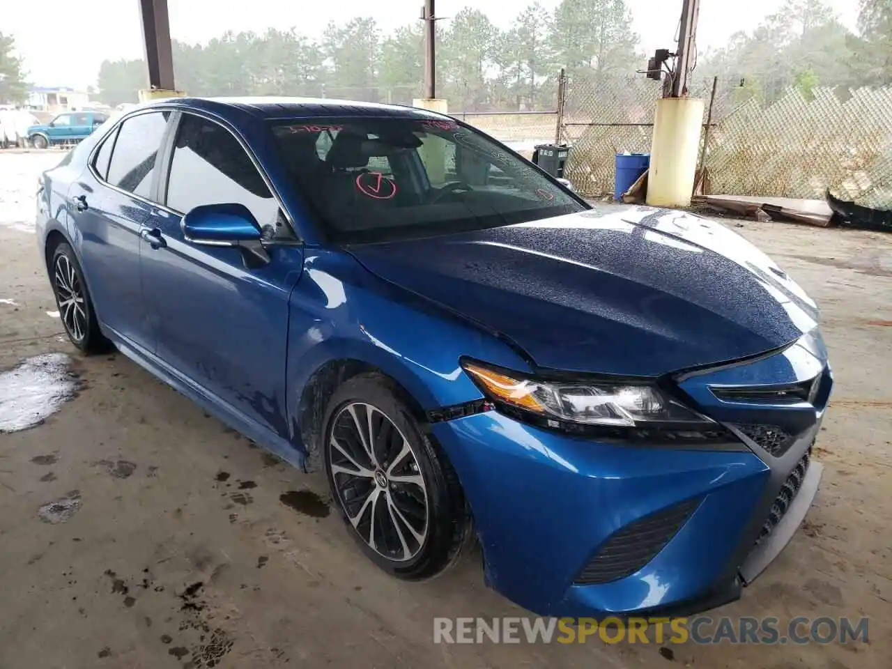 1 Photograph of a damaged car 4T1B11HK2KU224167 TOYOTA CAMRY 2019