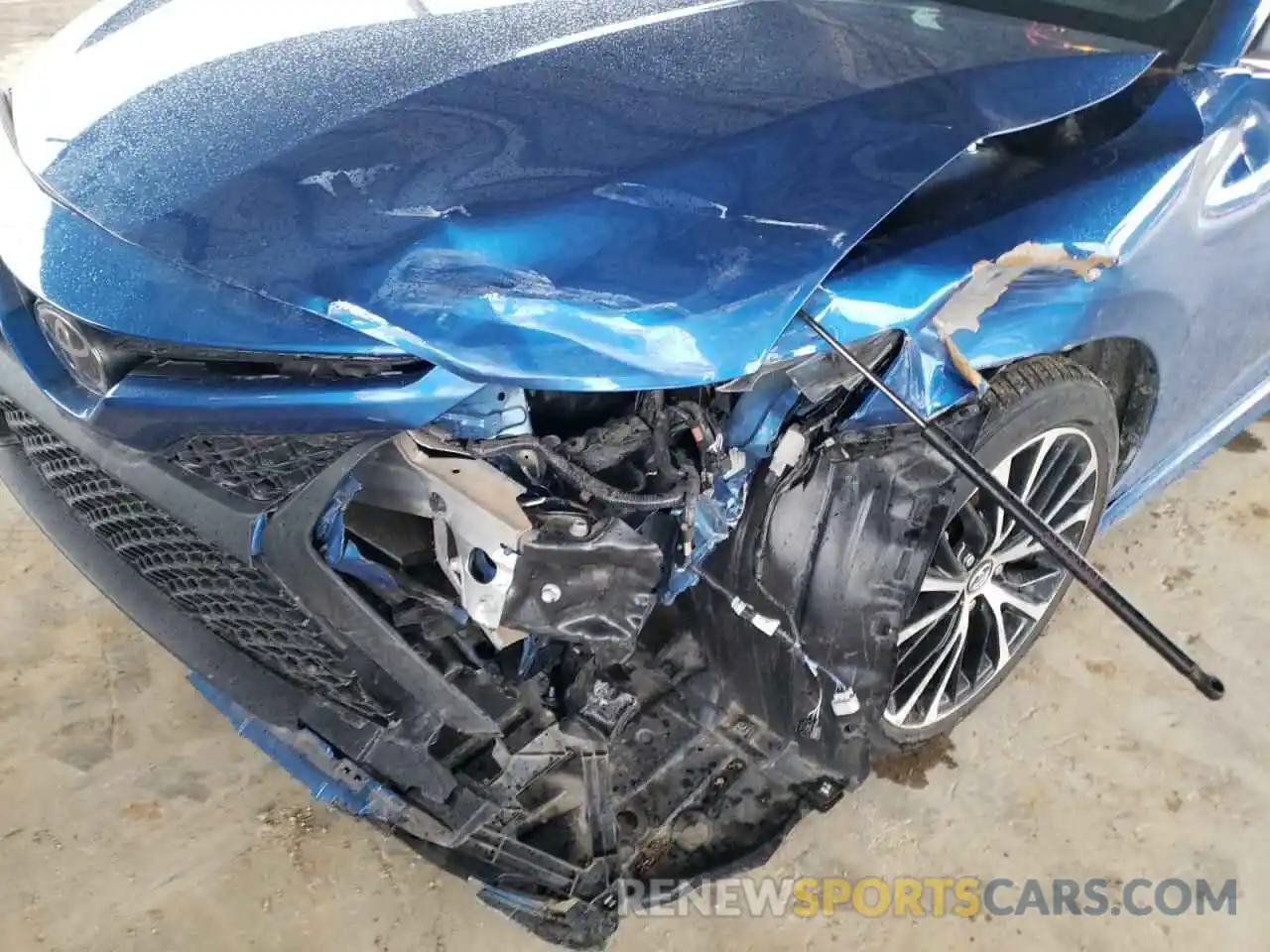 9 Photograph of a damaged car 4T1B11HK2KU224167 TOYOTA CAMRY 2019