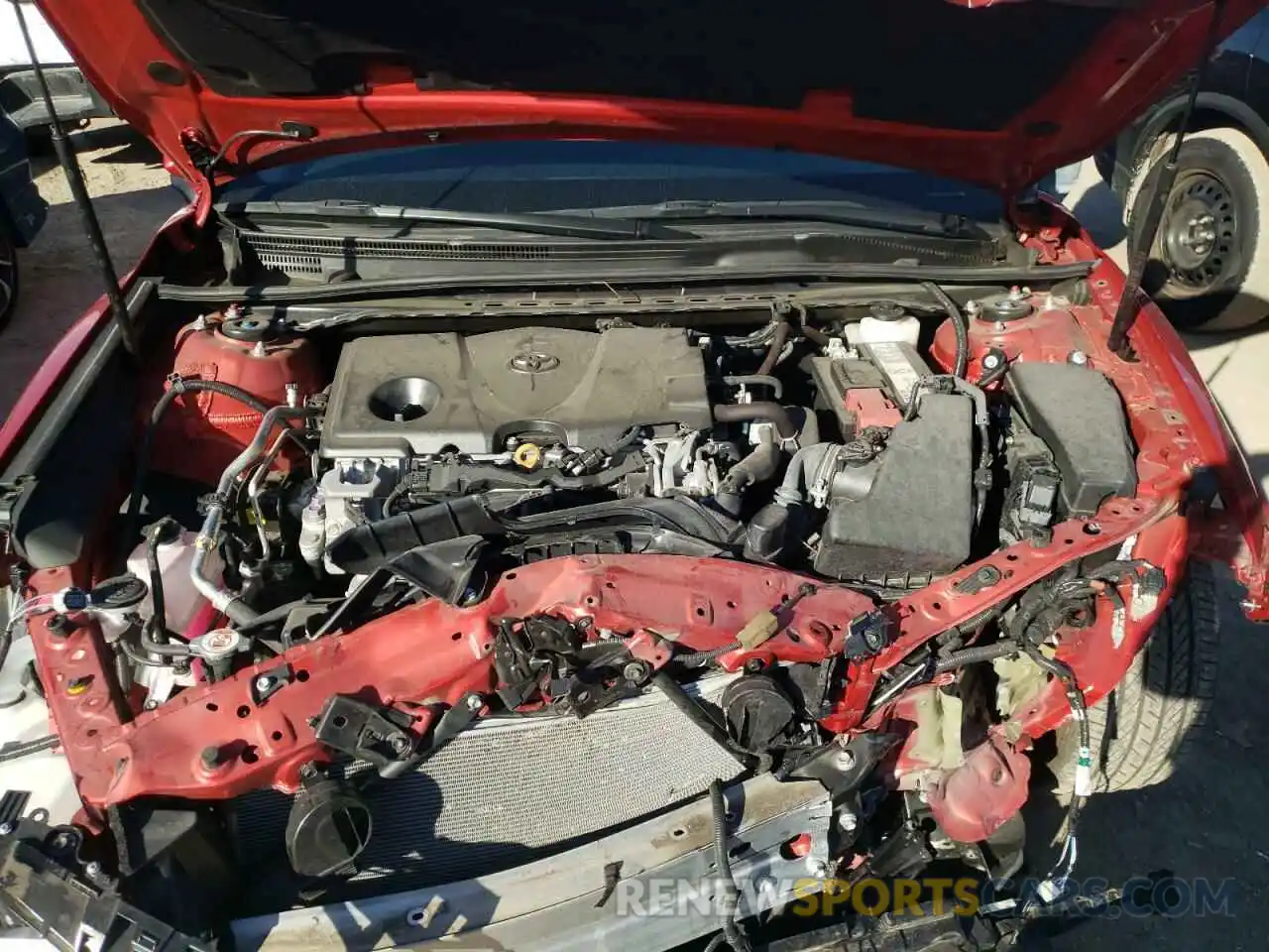 7 Photograph of a damaged car 4T1B11HK2KU224198 TOYOTA CAMRY 2019