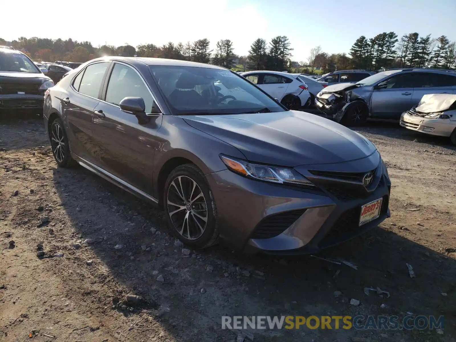 1 Photograph of a damaged car 4T1B11HK2KU225464 TOYOTA CAMRY 2019