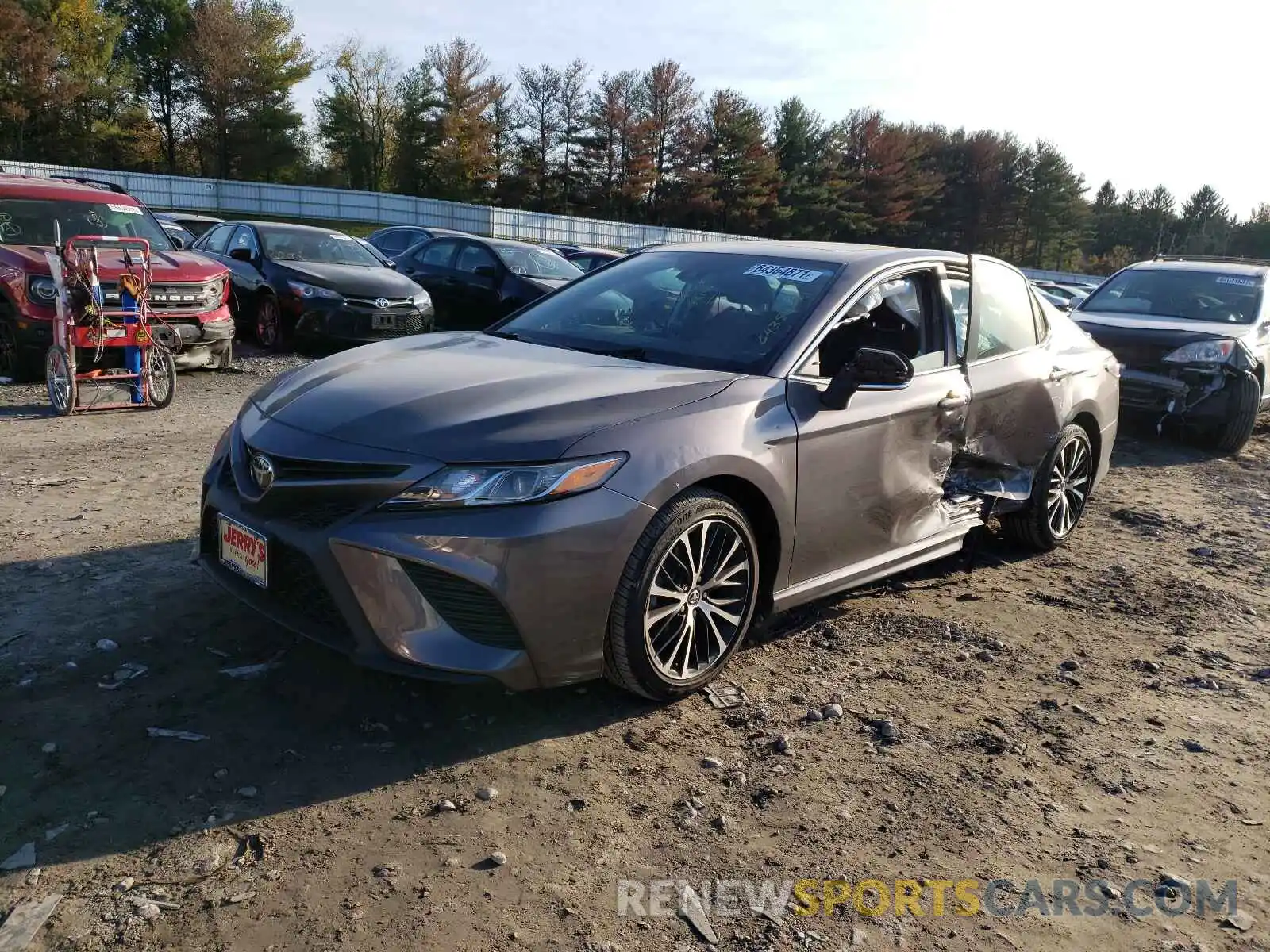 2 Photograph of a damaged car 4T1B11HK2KU225464 TOYOTA CAMRY 2019