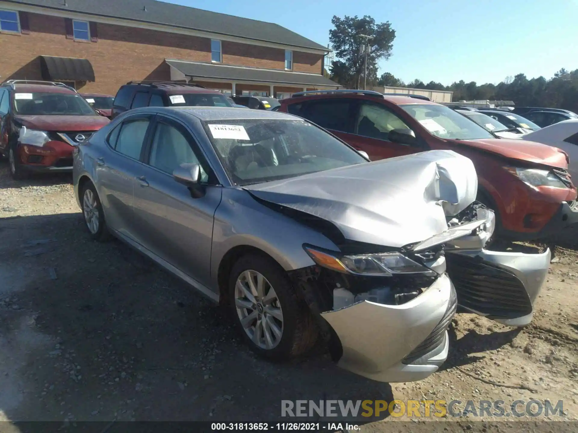 1 Photograph of a damaged car 4T1B11HK2KU226713 TOYOTA CAMRY 2019