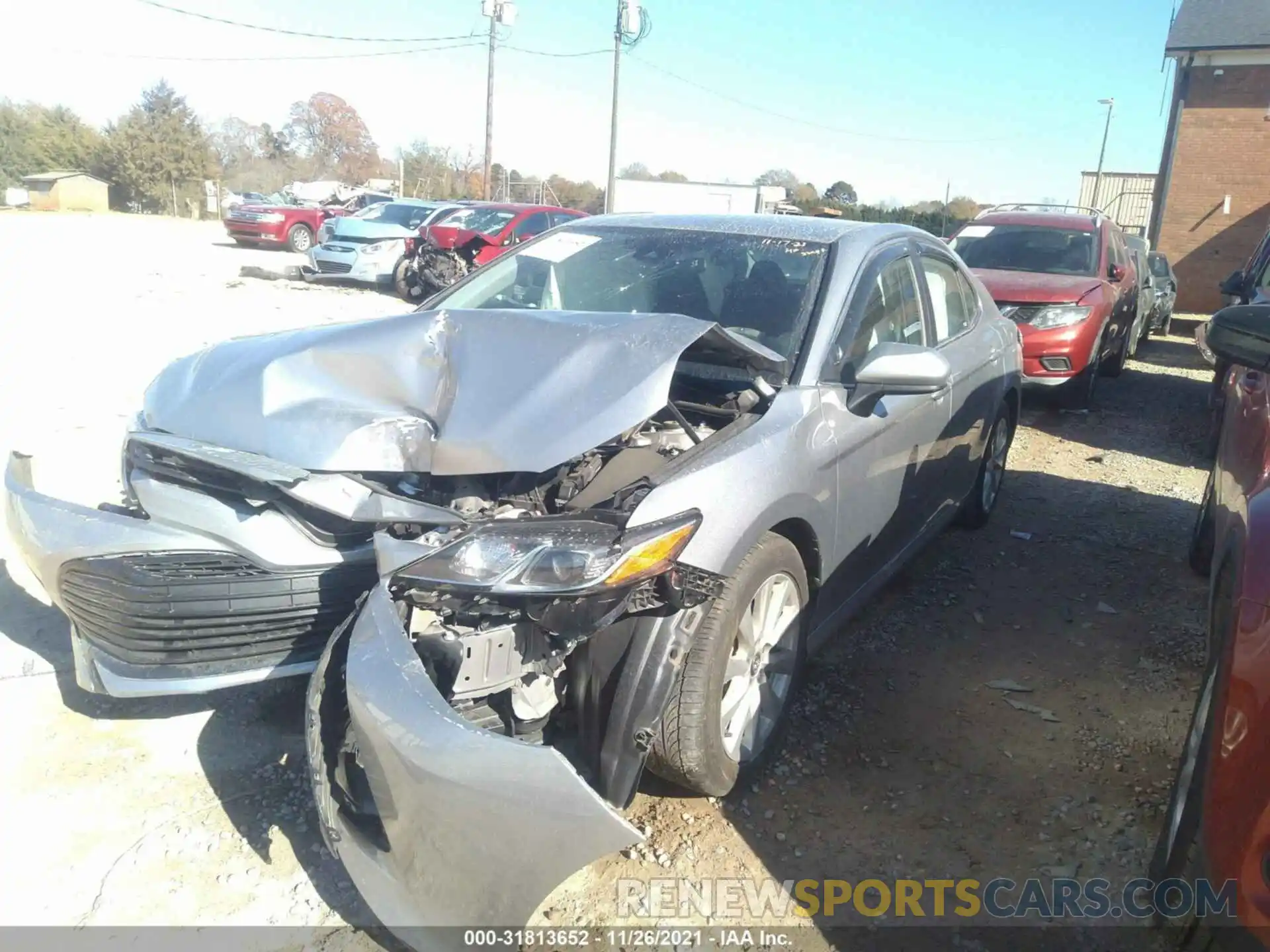 2 Photograph of a damaged car 4T1B11HK2KU226713 TOYOTA CAMRY 2019