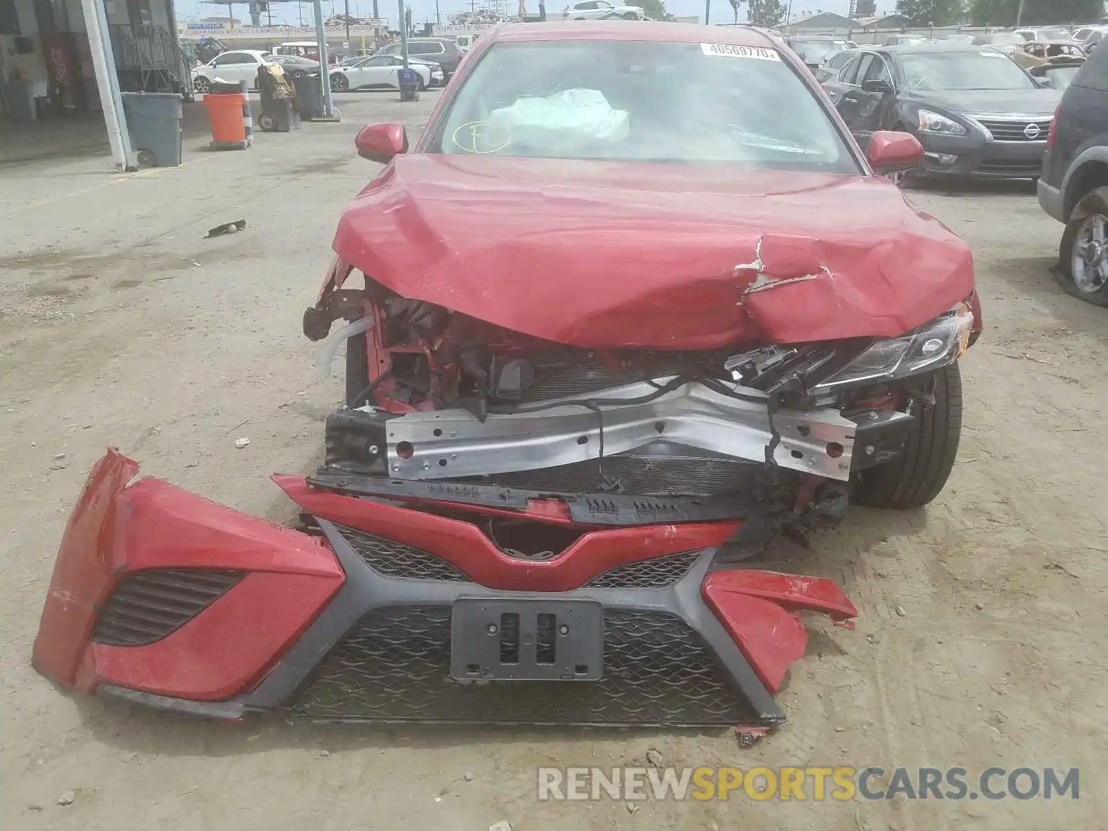 9 Photograph of a damaged car 4T1B11HK2KU226789 TOYOTA CAMRY 2019